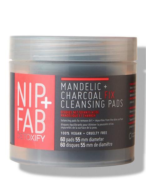 nip-fab-60nbspcharcoal-and-mandelic-acid-fix-daily-pads-80ml