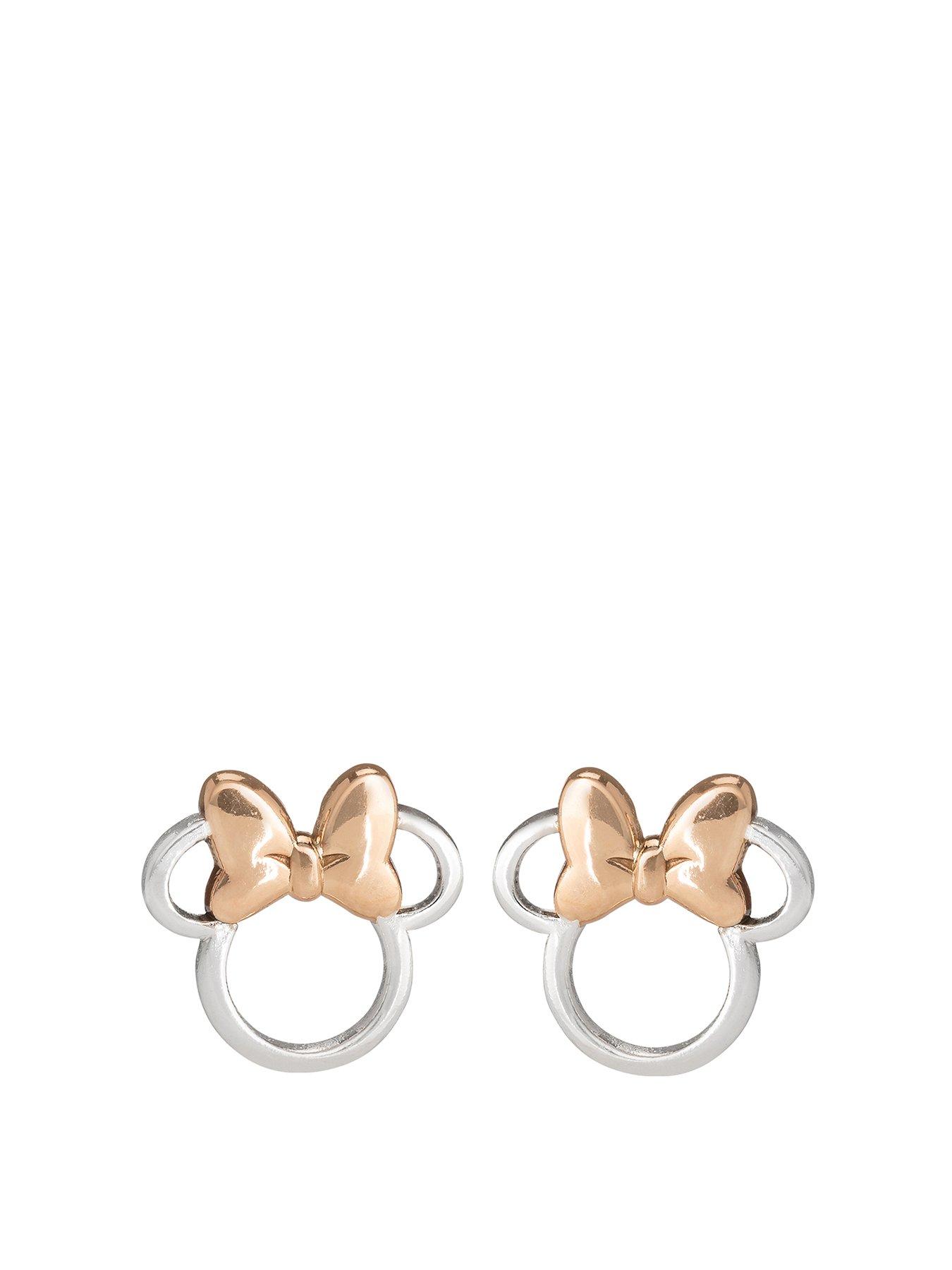 disney-minnie-mouse-sterling-silver-and-rose-gold-bow-stud-earrings