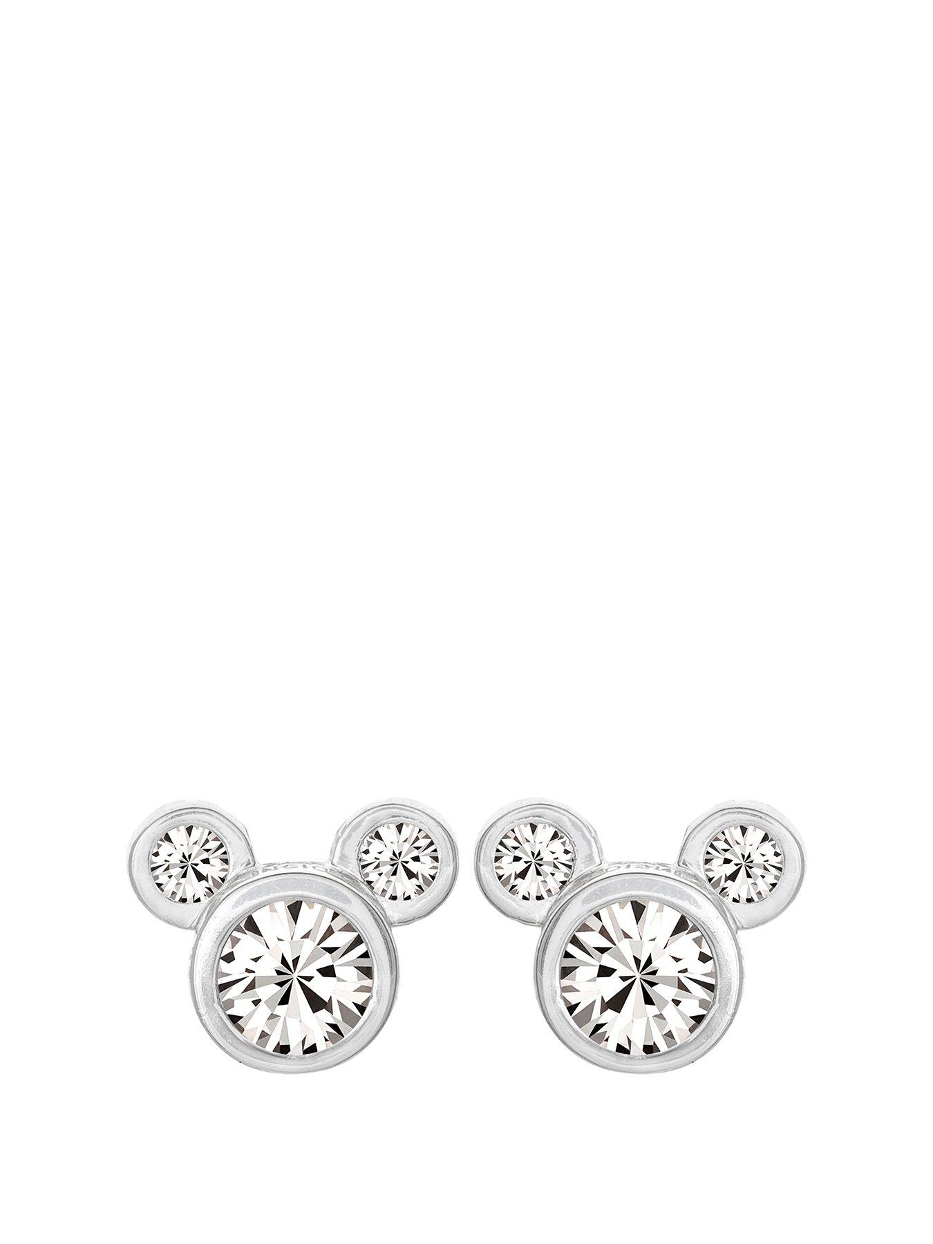 disney-mickey-mouse-sterling-silver-crystal-stud-earringsfront