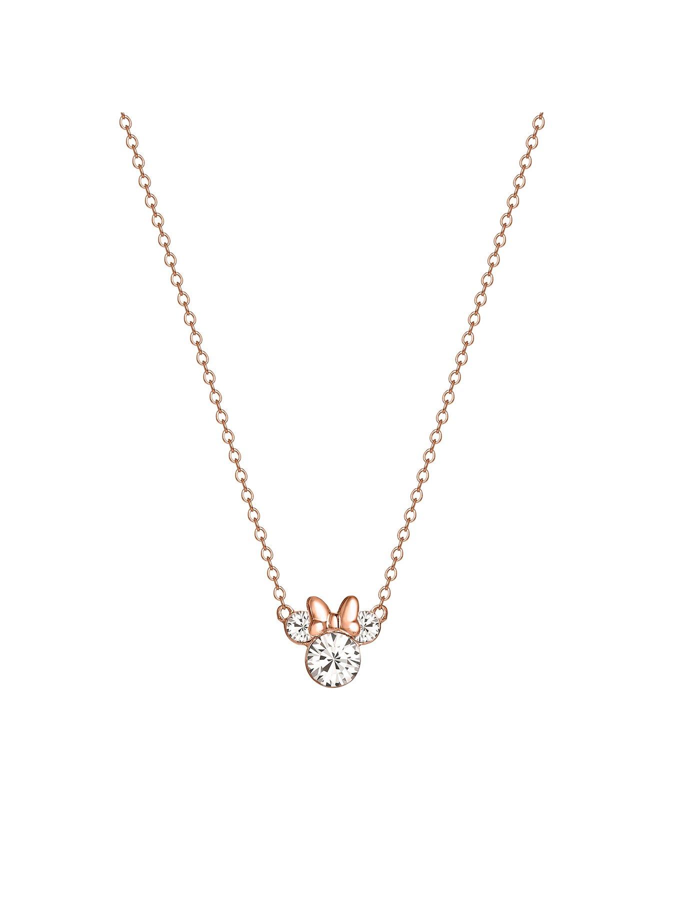 disney-minnie-mouse-rose-gold-plated-sterling-silver-crystal-pendant-necklacestillFront