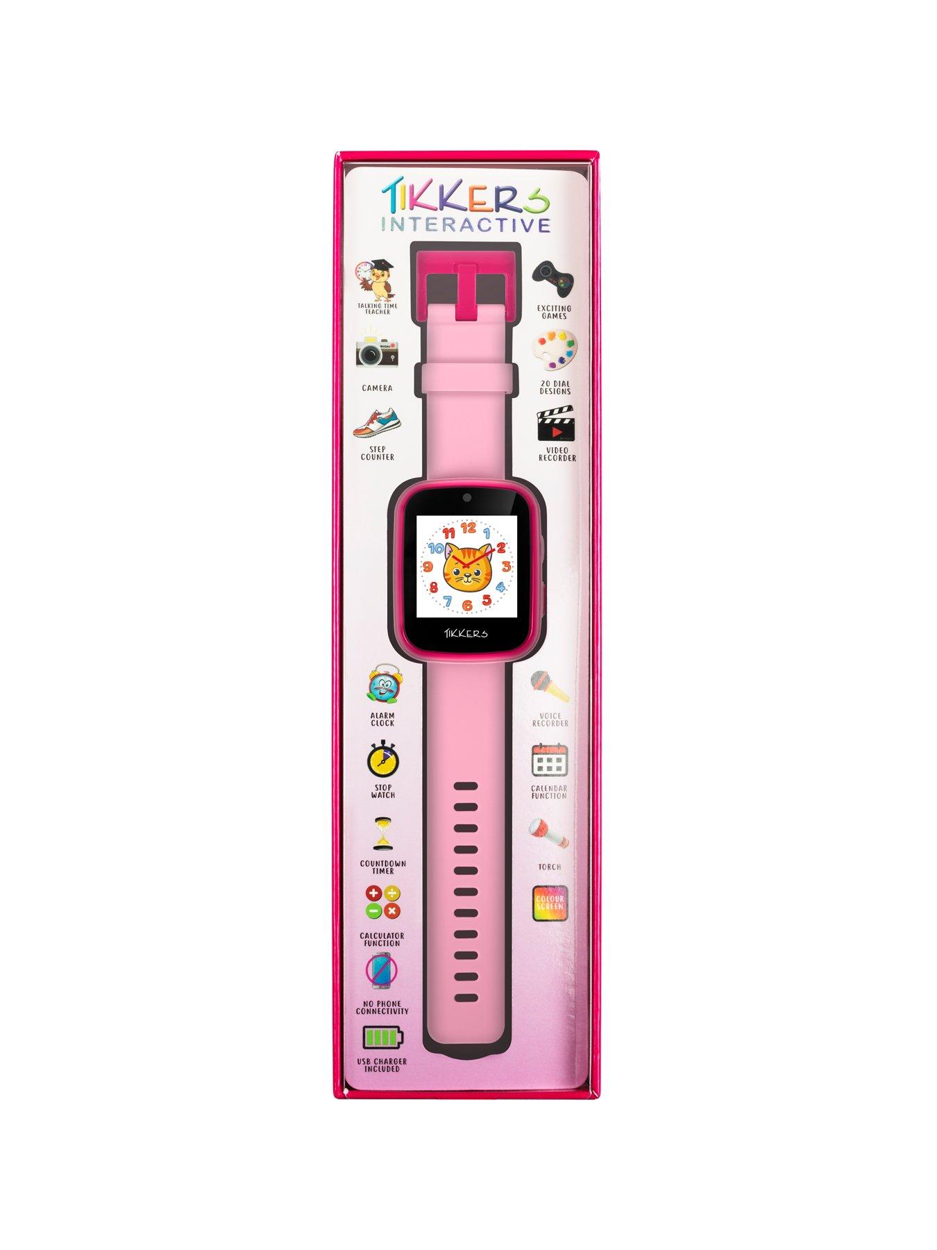 tikkers-full-display-pink-silicone-strap-kids-smart-watchdetail