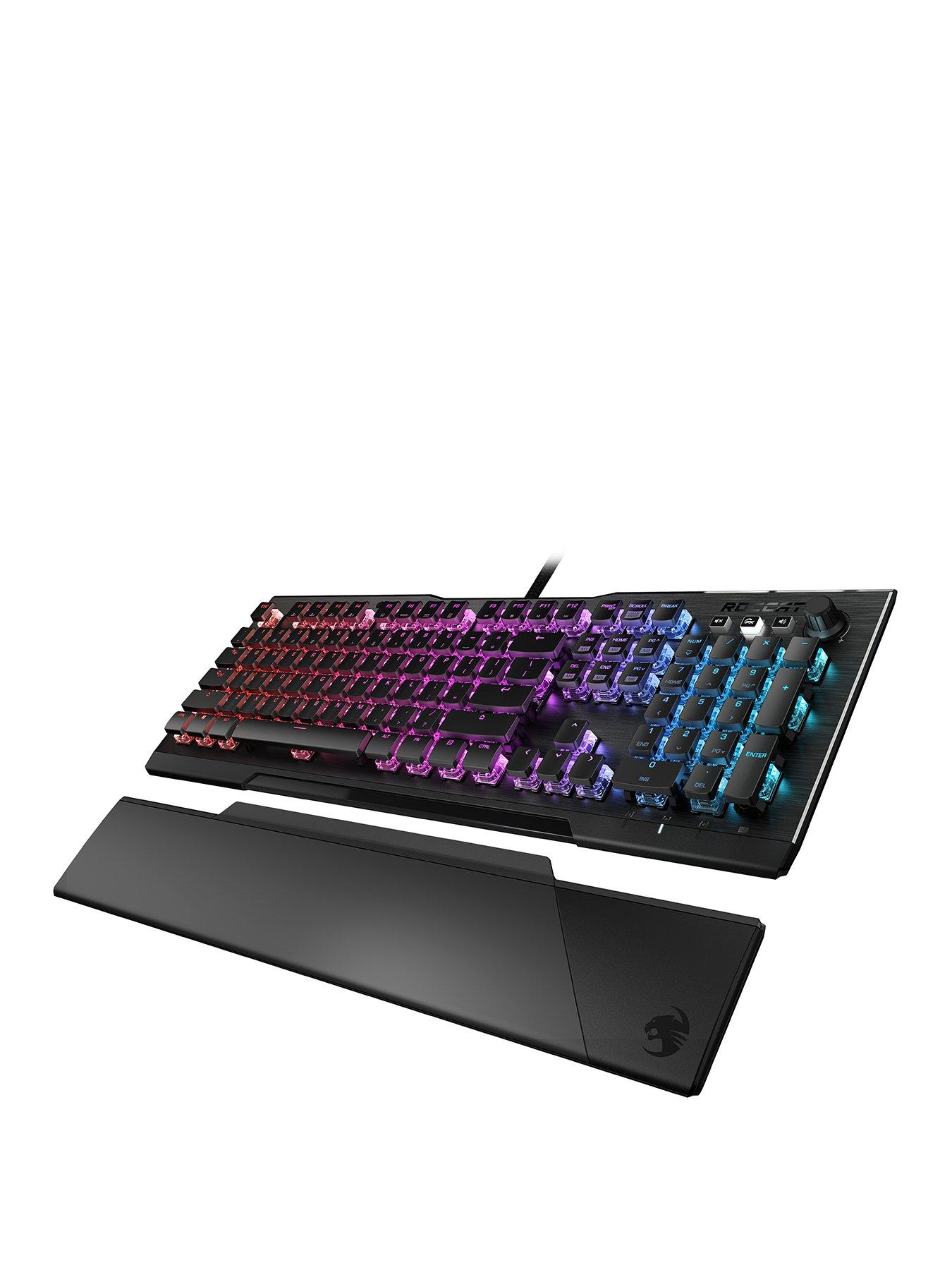 Image 1 of 5 of Roccat Vulcan 120 AIMO RGB Mechanical Gaming Keyboard (UK Layout)
