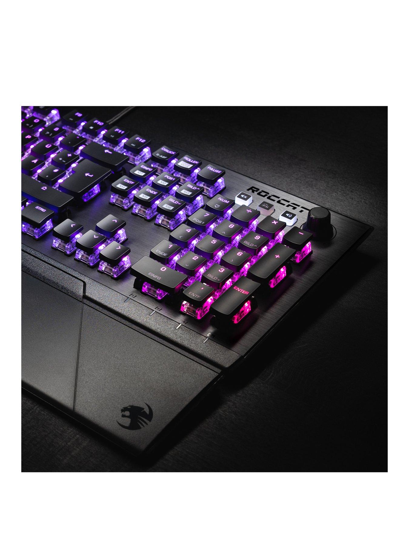 Image 3 of 5 of Roccat Vulcan 120 AIMO RGB Mechanical Gaming Keyboard (UK Layout)