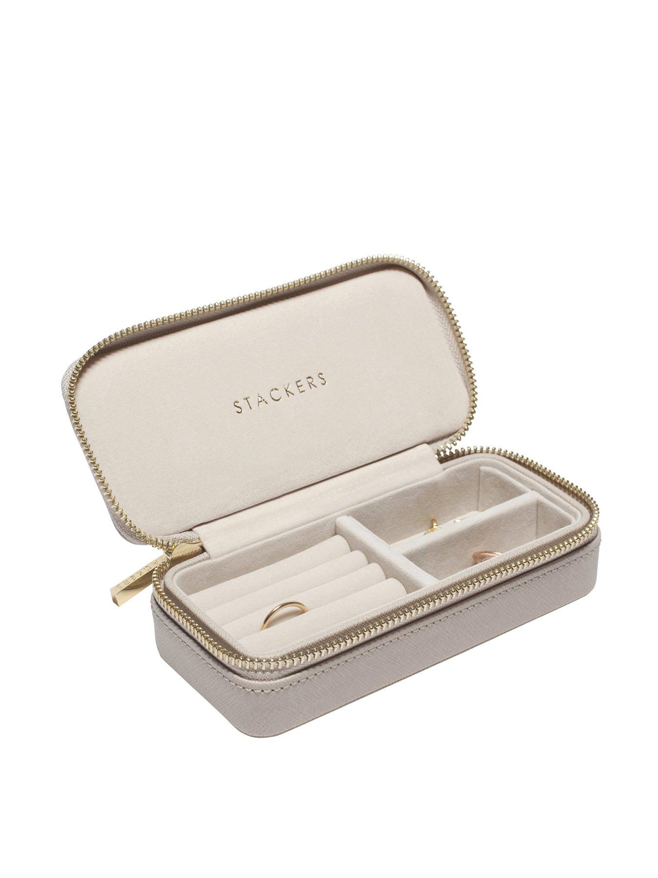 Image 1 of 1 of Stackers Stackers Medium Travel Box - Taupe