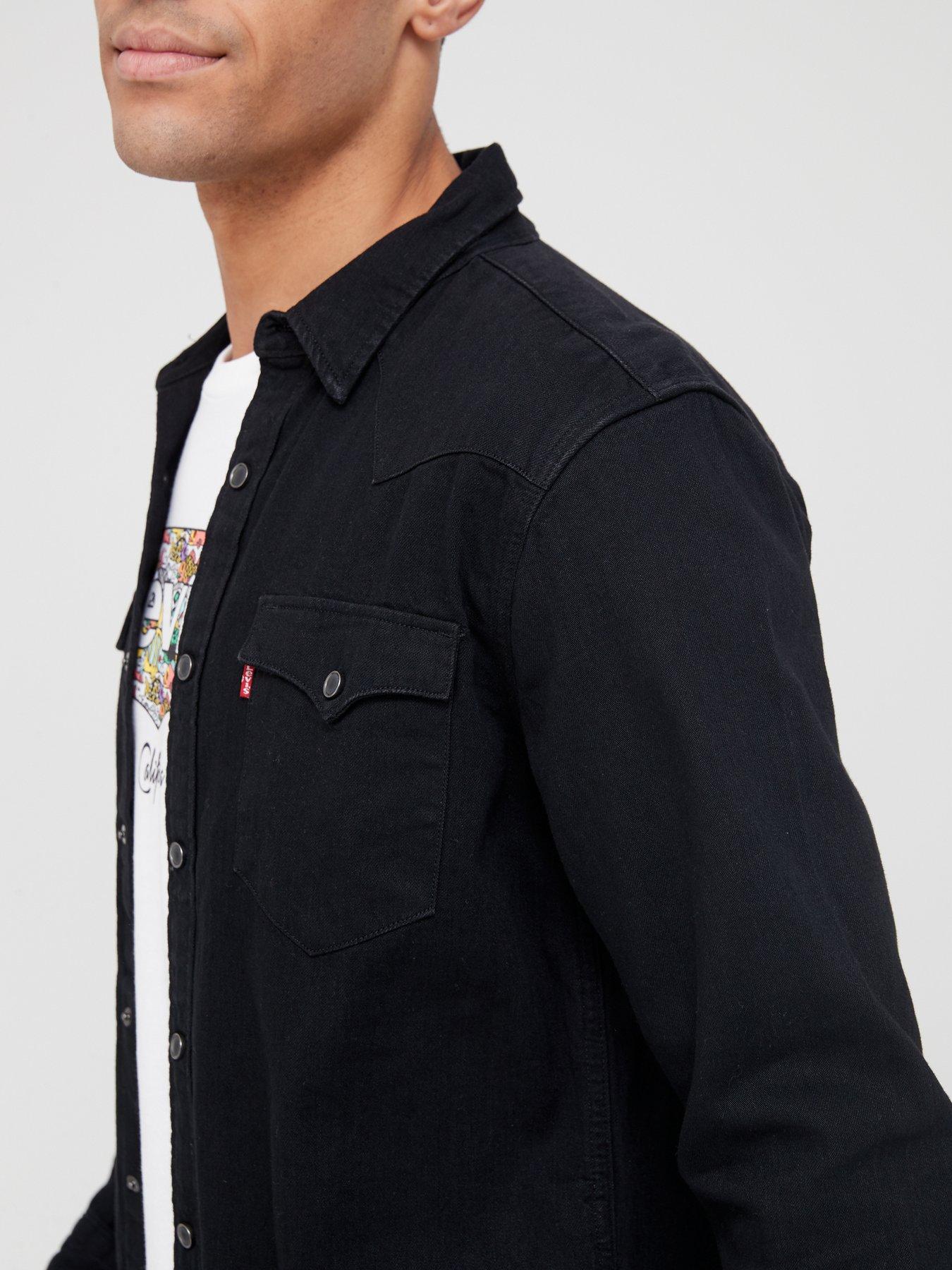 levis-barstow-western-denim-shirt-blackoutfit