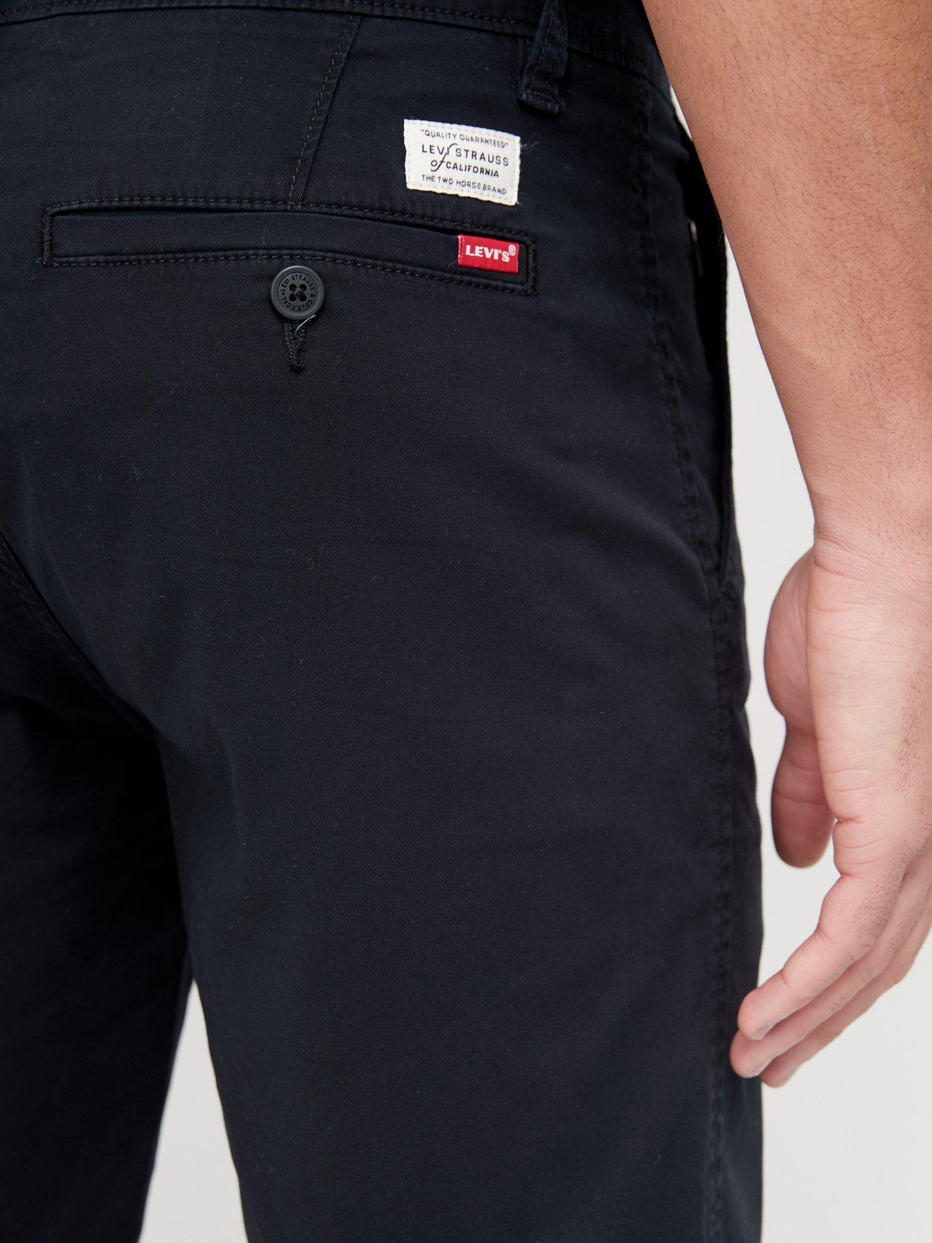 Image 4 of 4 of Levi's XX&nbsp;Chino Taper Shorts - Black