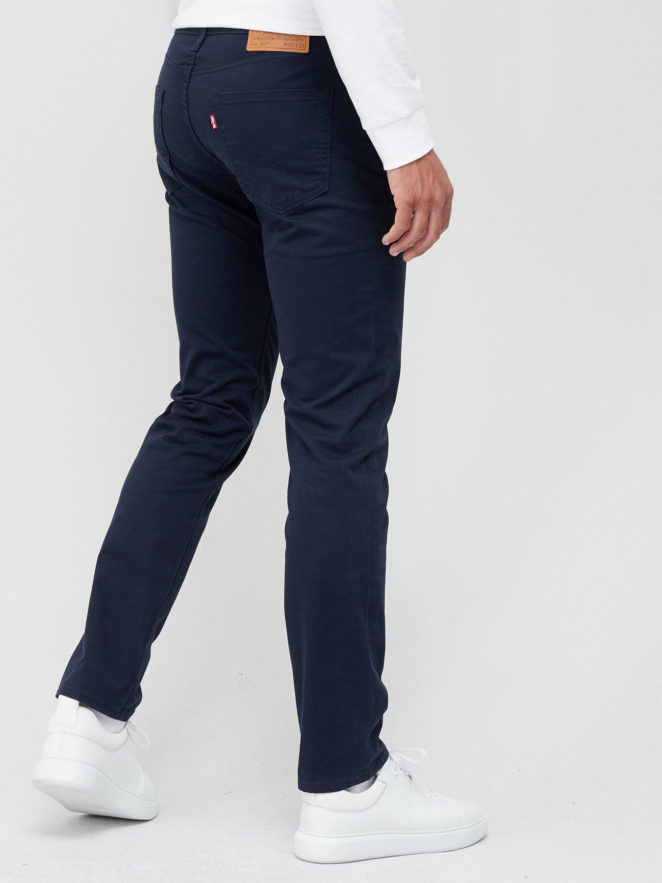 Levi's Slim Fit Casual Trouser - Navy | Very Ireland