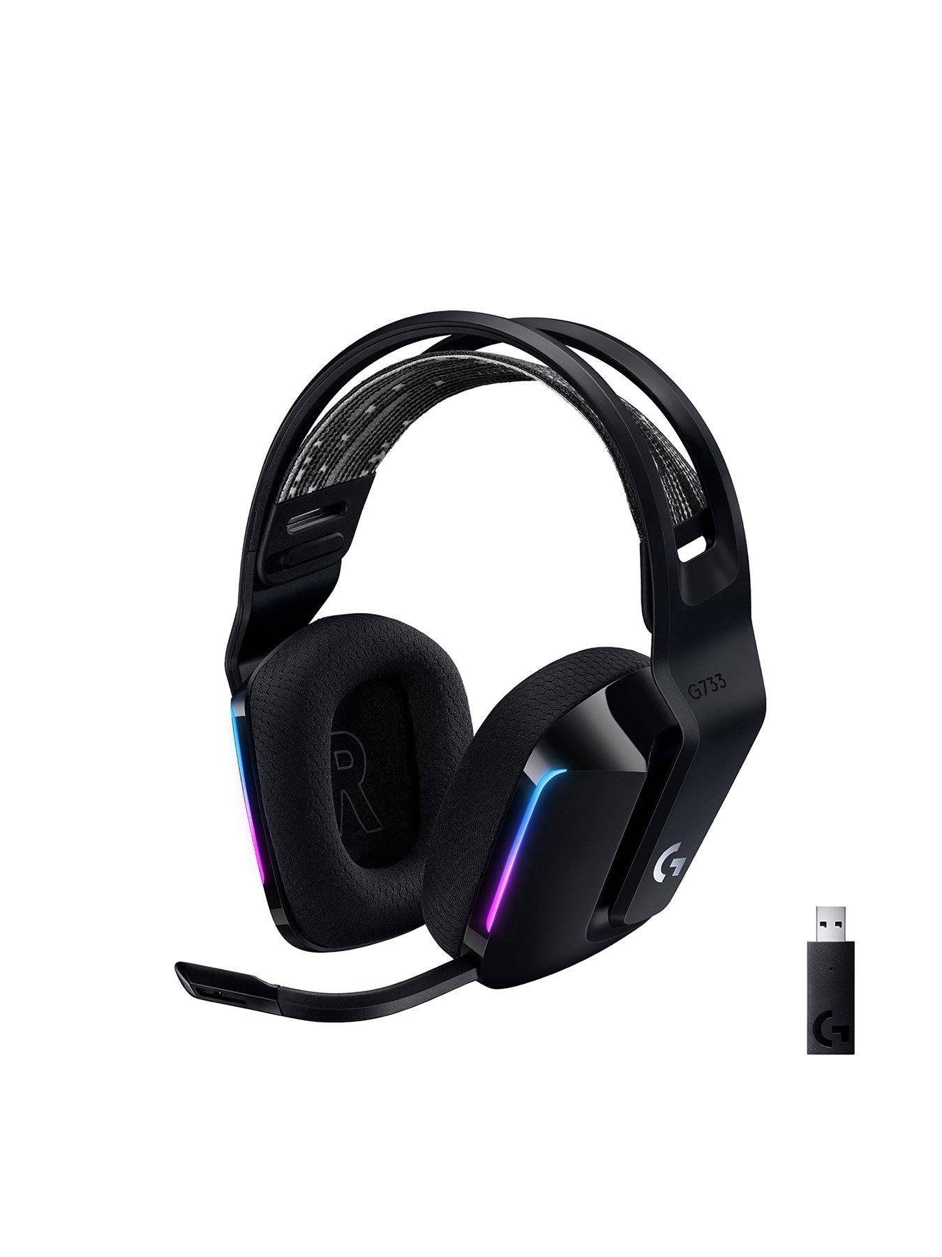 undefined G733 Lightspeed Wireless Gaming Headset - Black