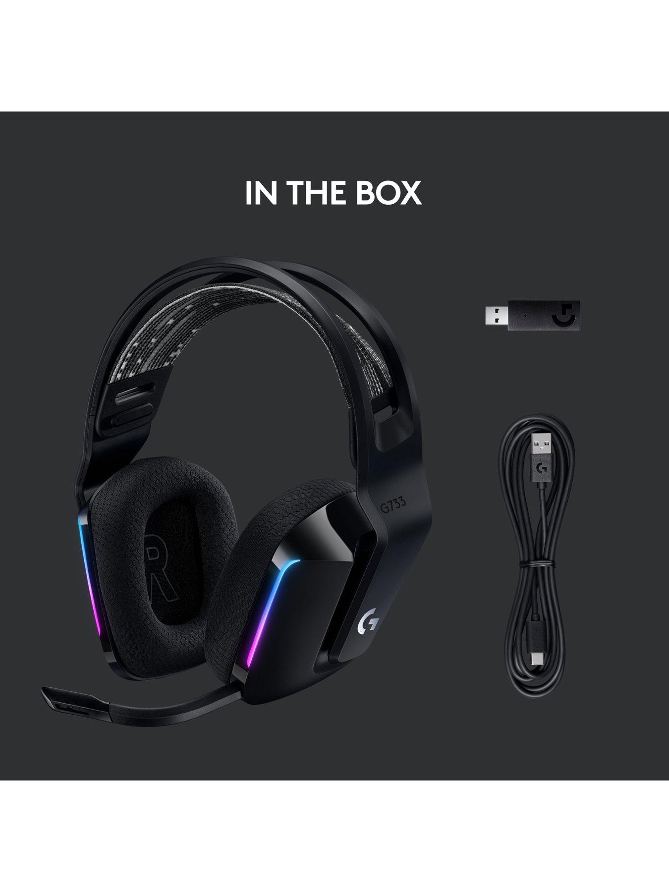 Image 6 of 8 of LogitechG G733 Lightspeed&nbsp;Wireless&nbsp;Gaming Headset - Black