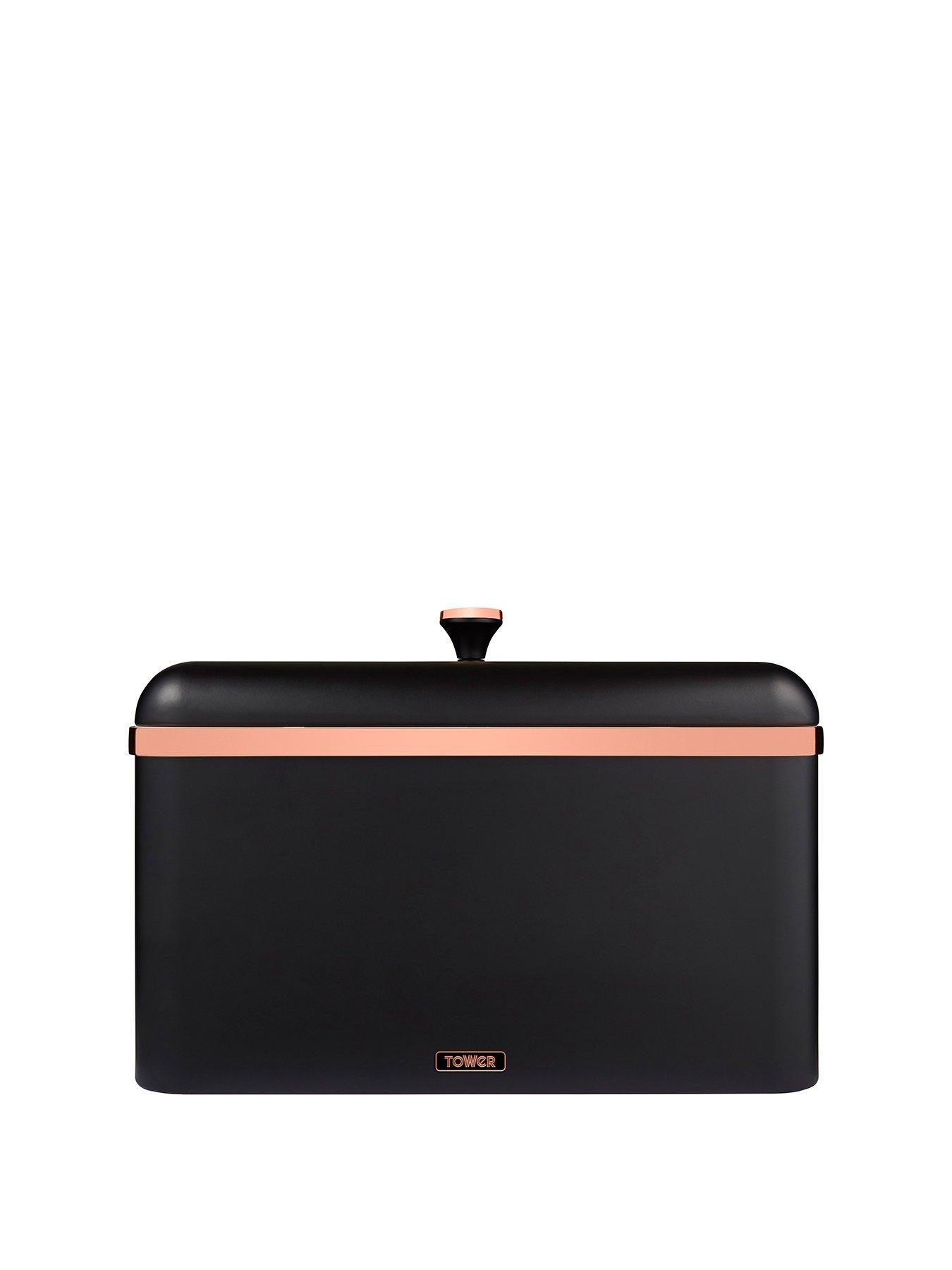 tower-cavaletto-bread-bin--nbspblackstillFront
