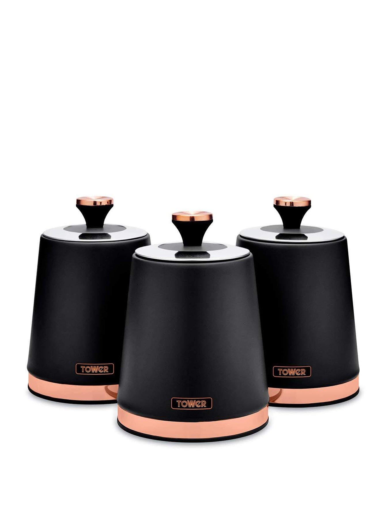 Tower Cavaletto Set Of 3 Canisters