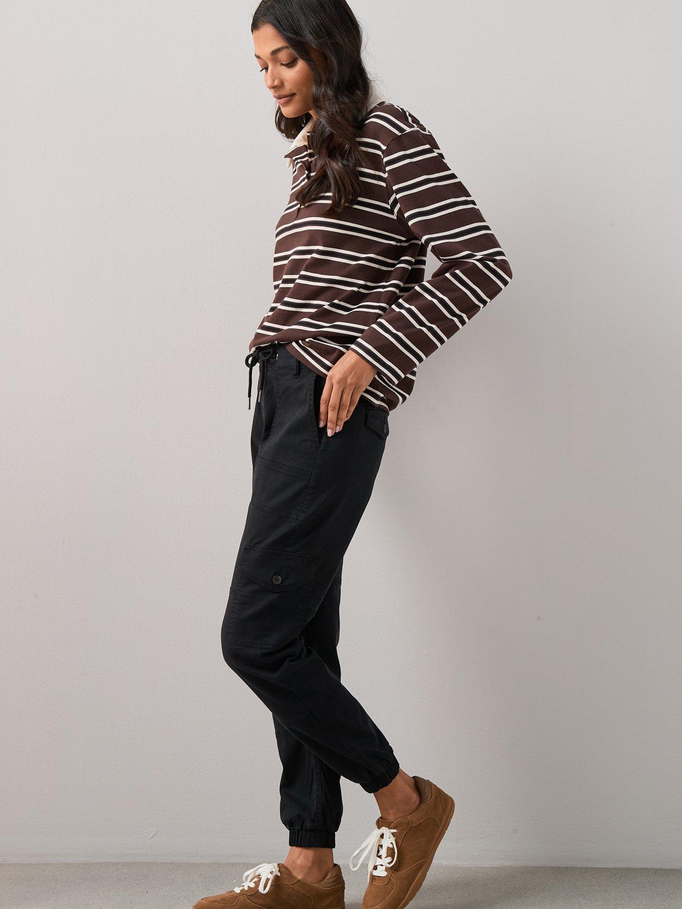 Image 3 of 4 of V by Very Cargo Jogger - Black