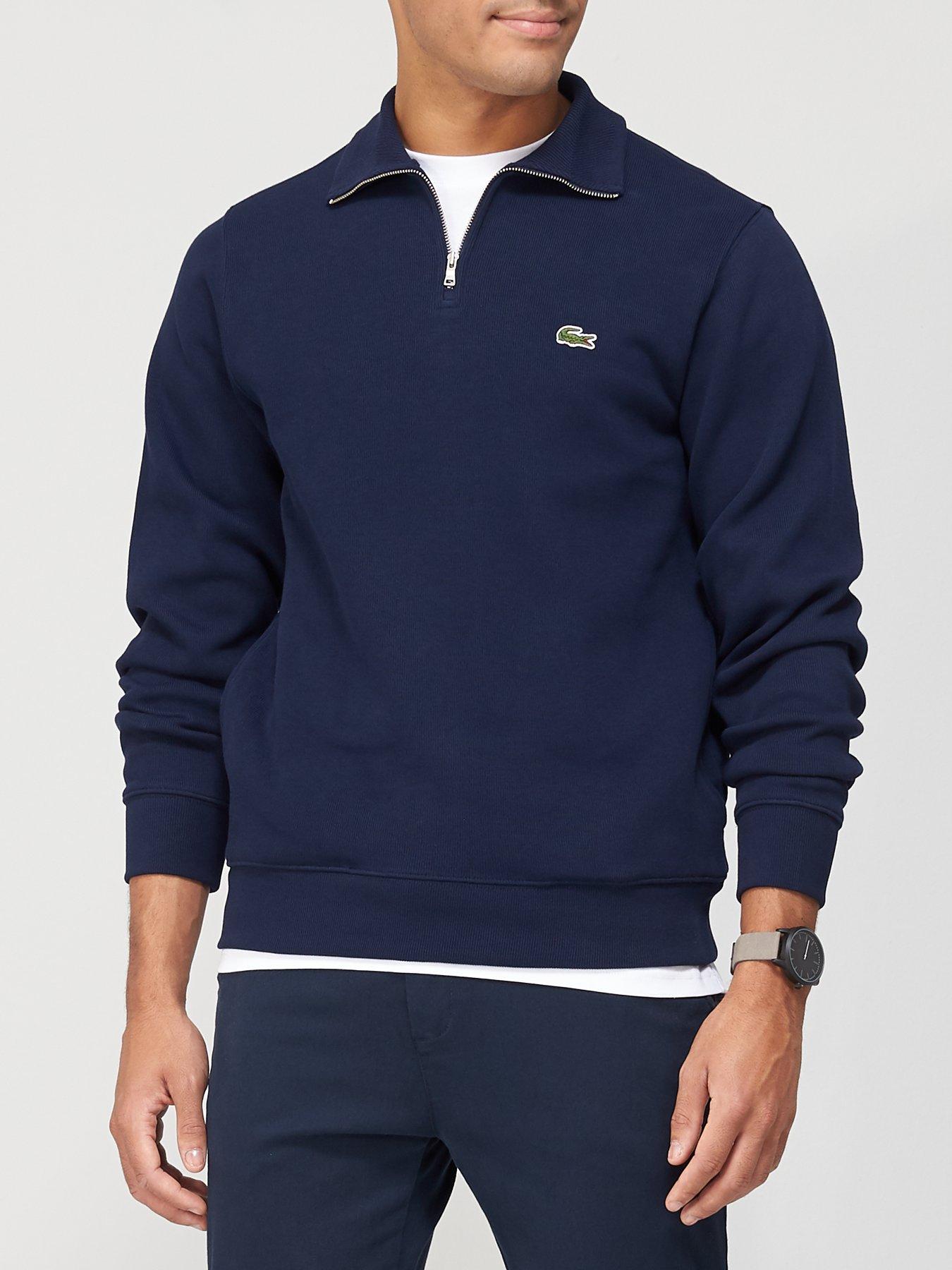 lacoste-fleece-quarter-zip-sweat-top-dark-blue