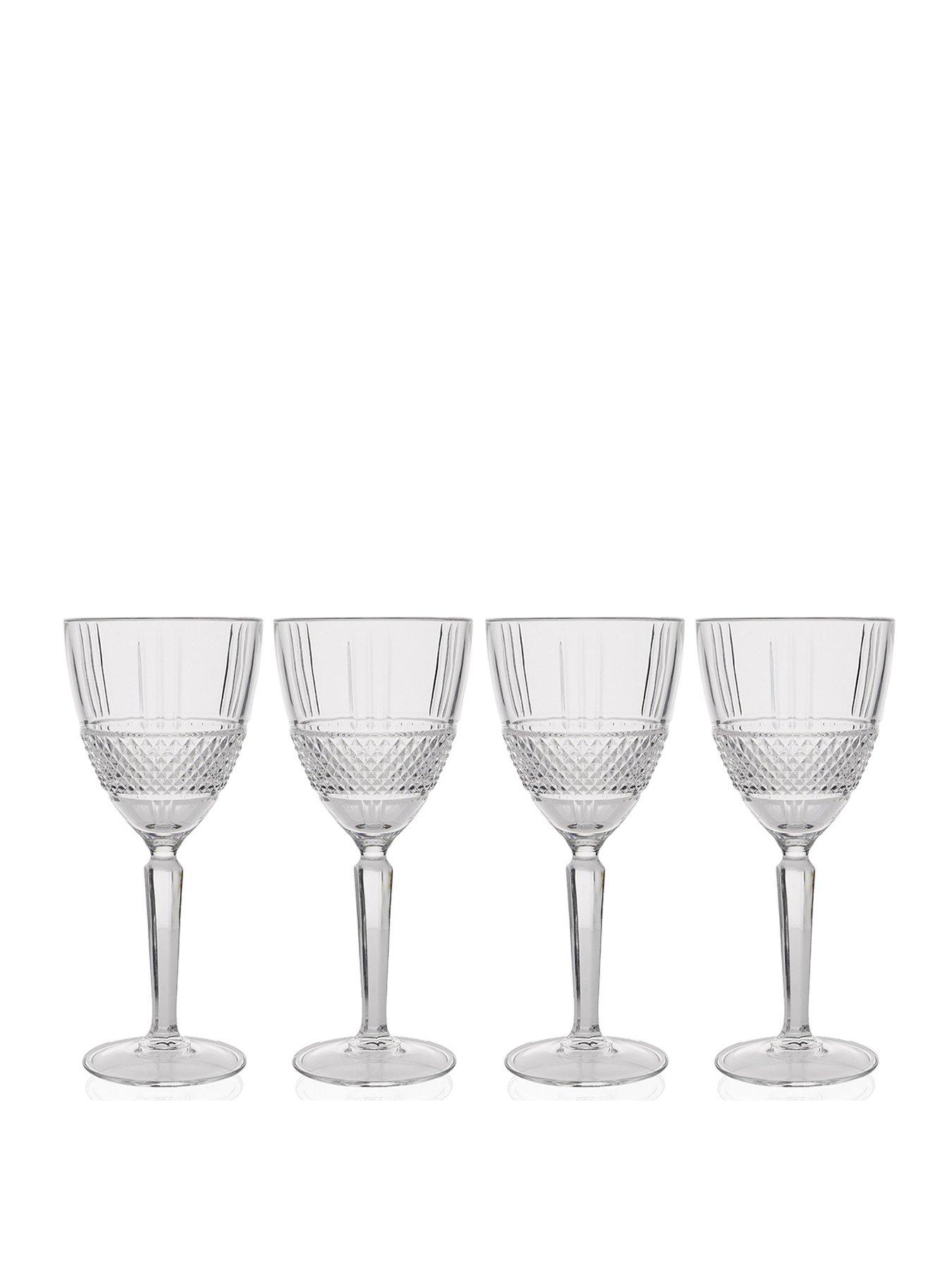 Crystal Wine Glasses Set Red or White Wine Large Tall Glasses 100% Lead  Free Handmade Glasses 20.5-ounce 