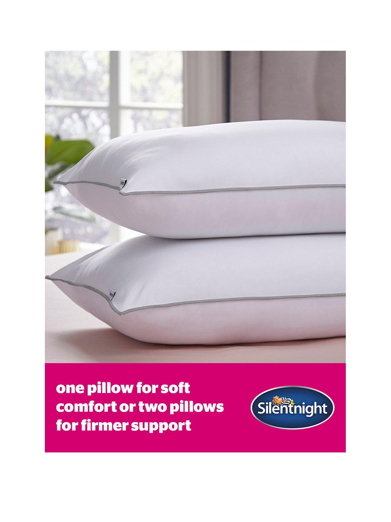 Image 2 of 6 of Silentnight Ultrabounce 13.5 Tog Duvet, Pillow Pair and Mattress Topper Bedding Bundle - White