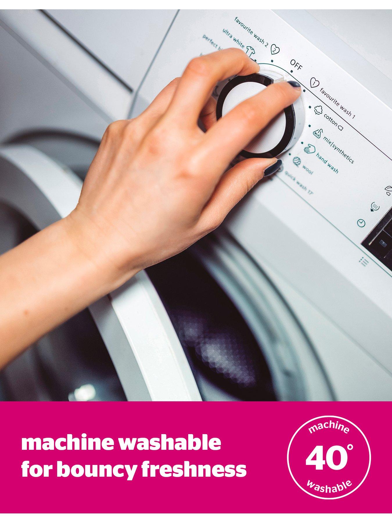 Image 6 of 6 of Silentnight Ultrabounce 13.5 Tog Duvet, Pillow Pair and Mattress Topper Bedding Bundle - White