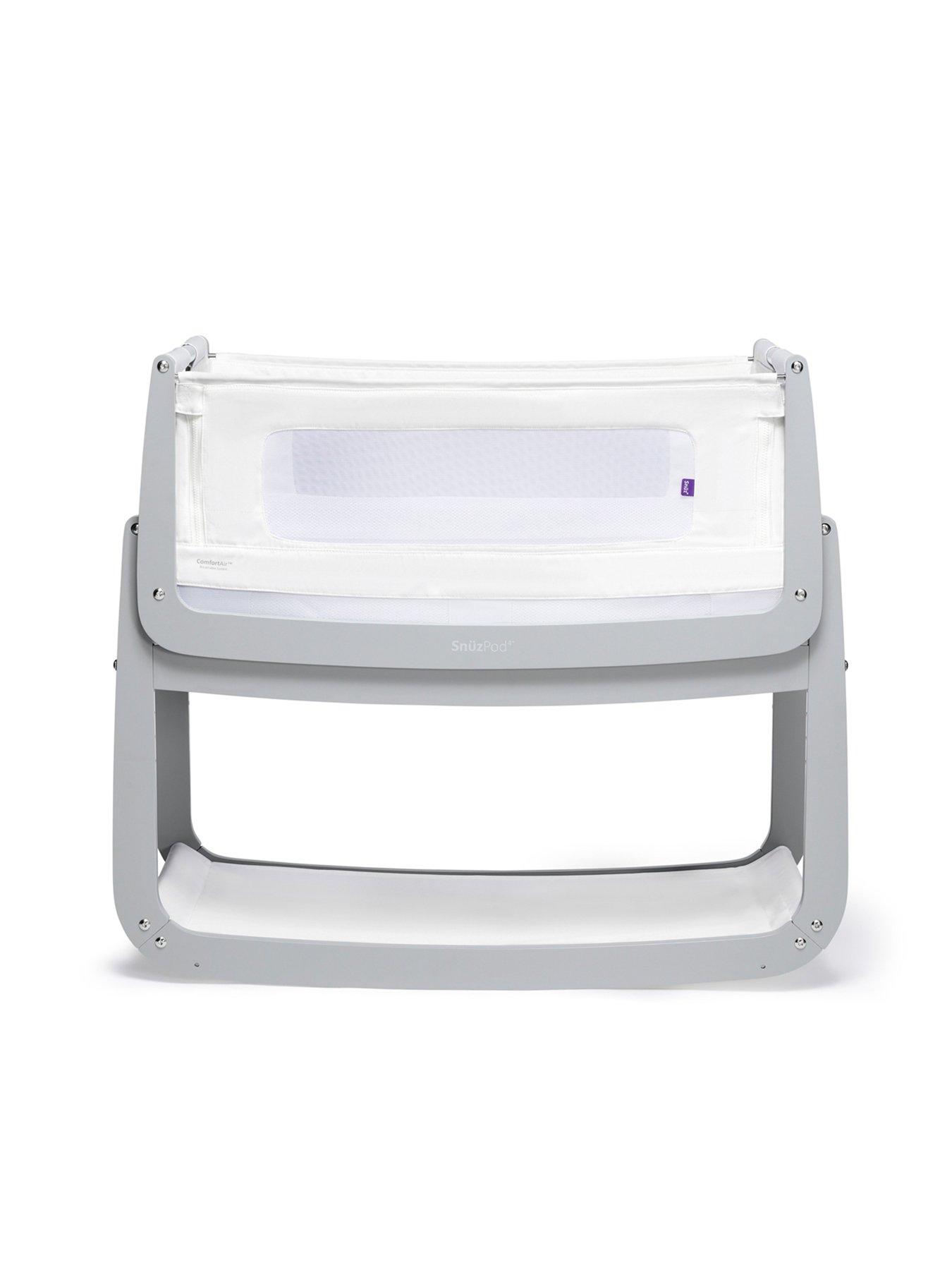 snuz-snuzpod-4-bedside-crib-dovefront