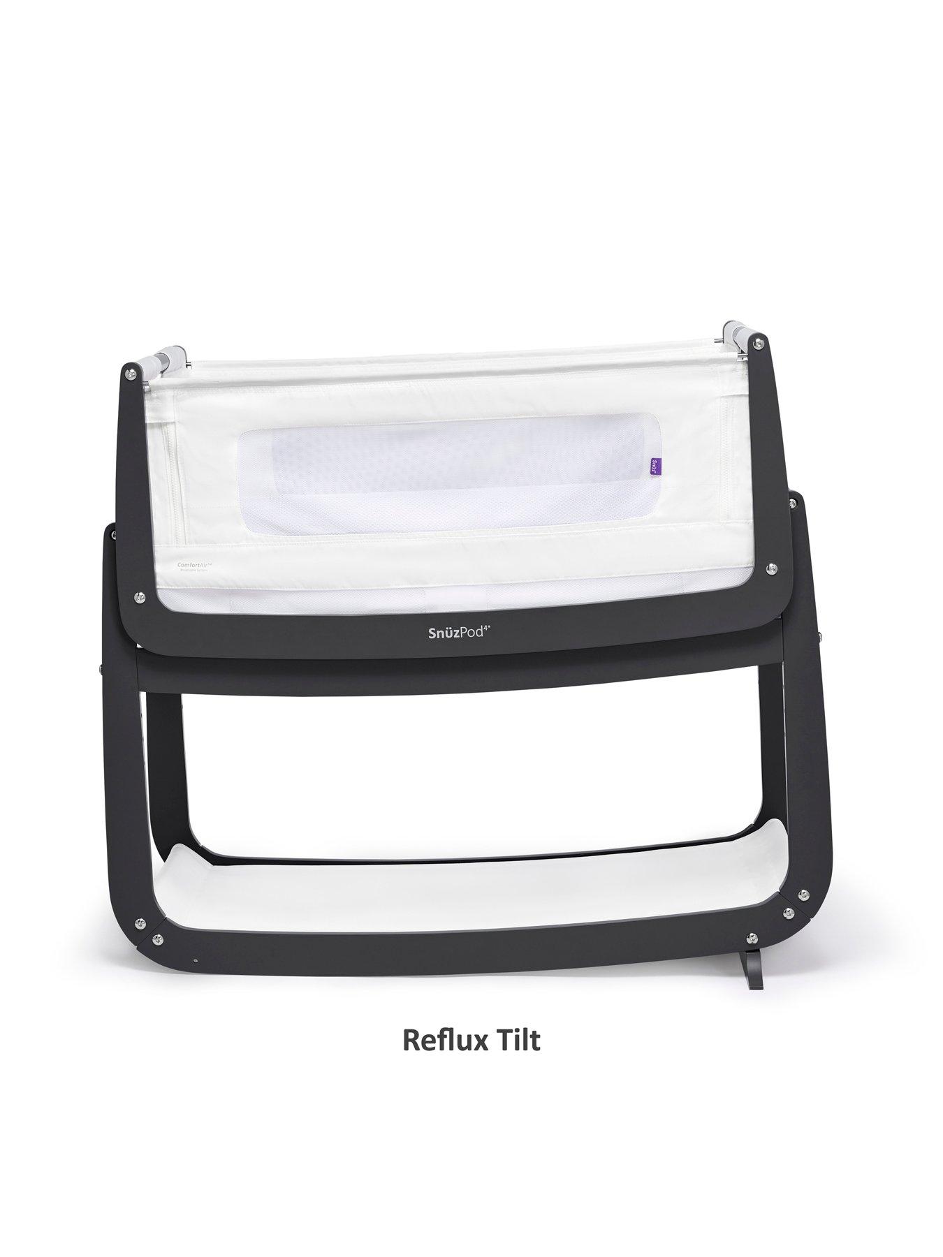 snuz-snuzpod-4-bedside-crib-with-mattress-slateoutfit