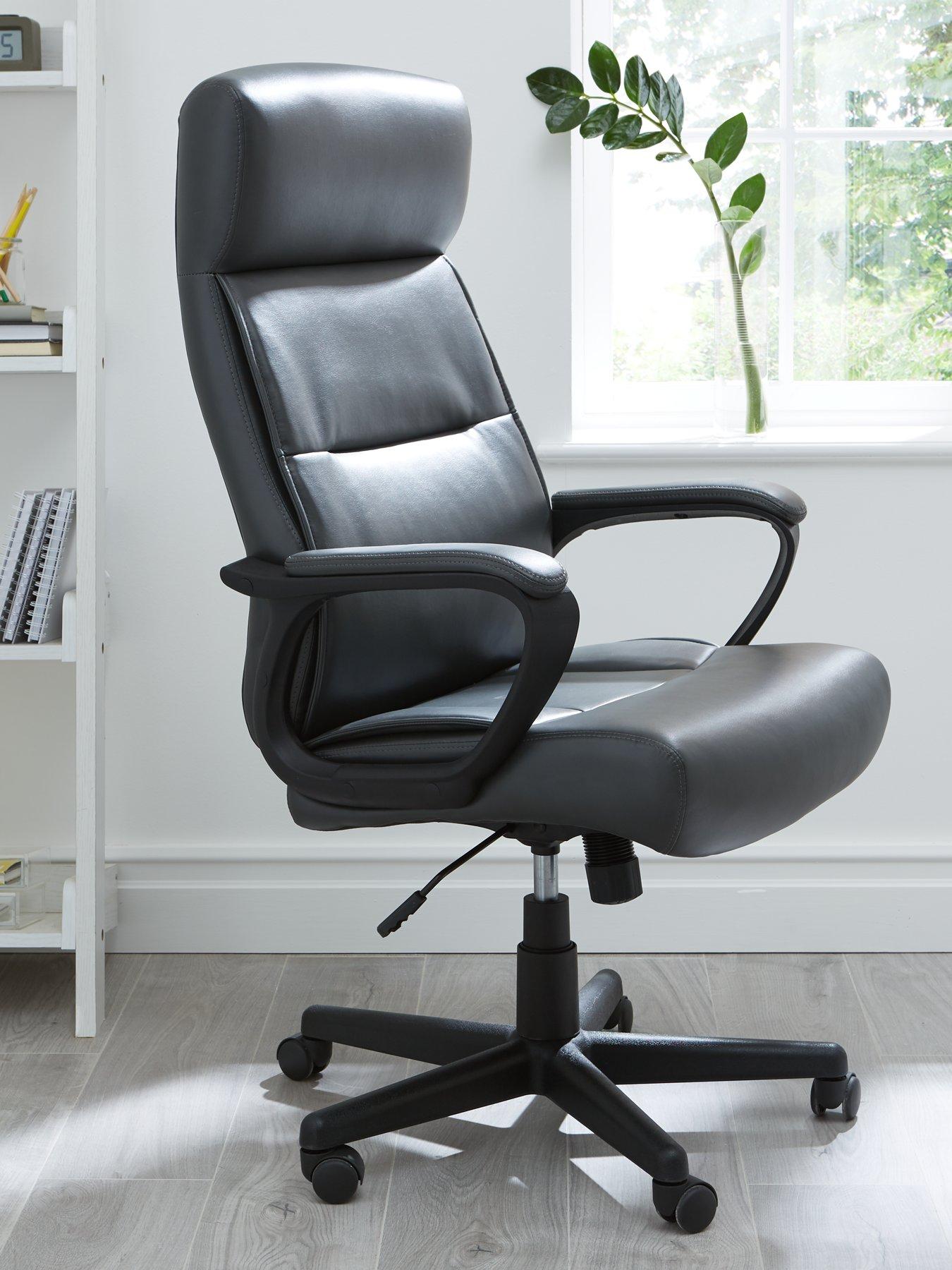Jericho Faux Leather Office Chair - FSC® Certified