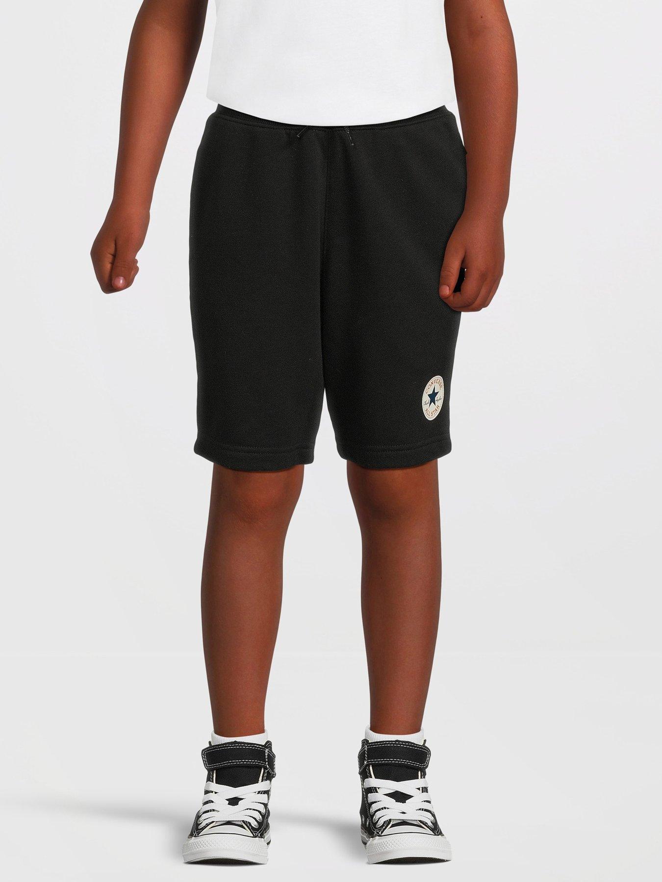 converse-older-boys-printed-chuck-patch-shorts-black