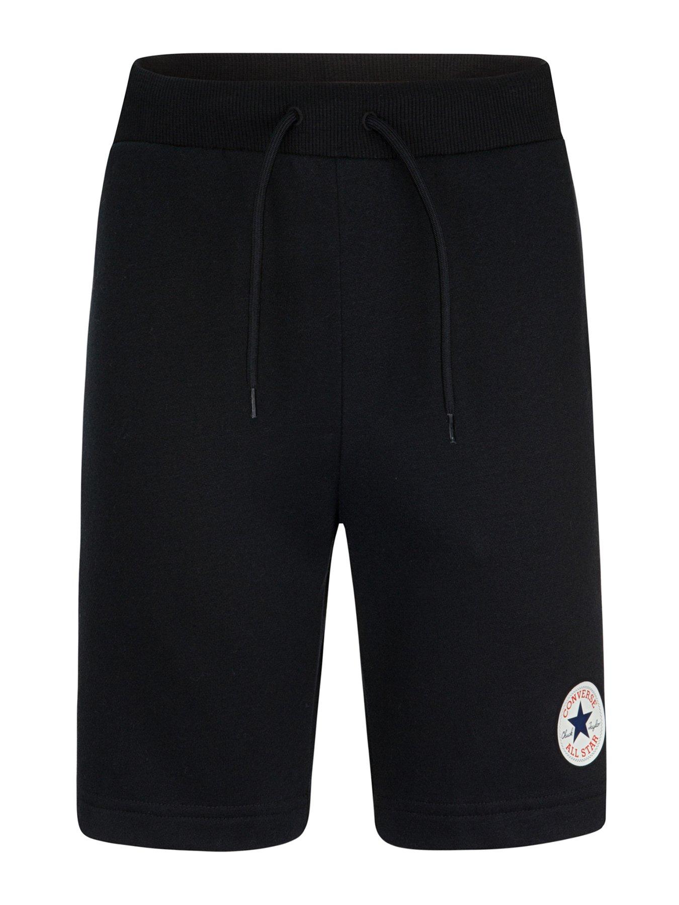 converse core fleece shorts