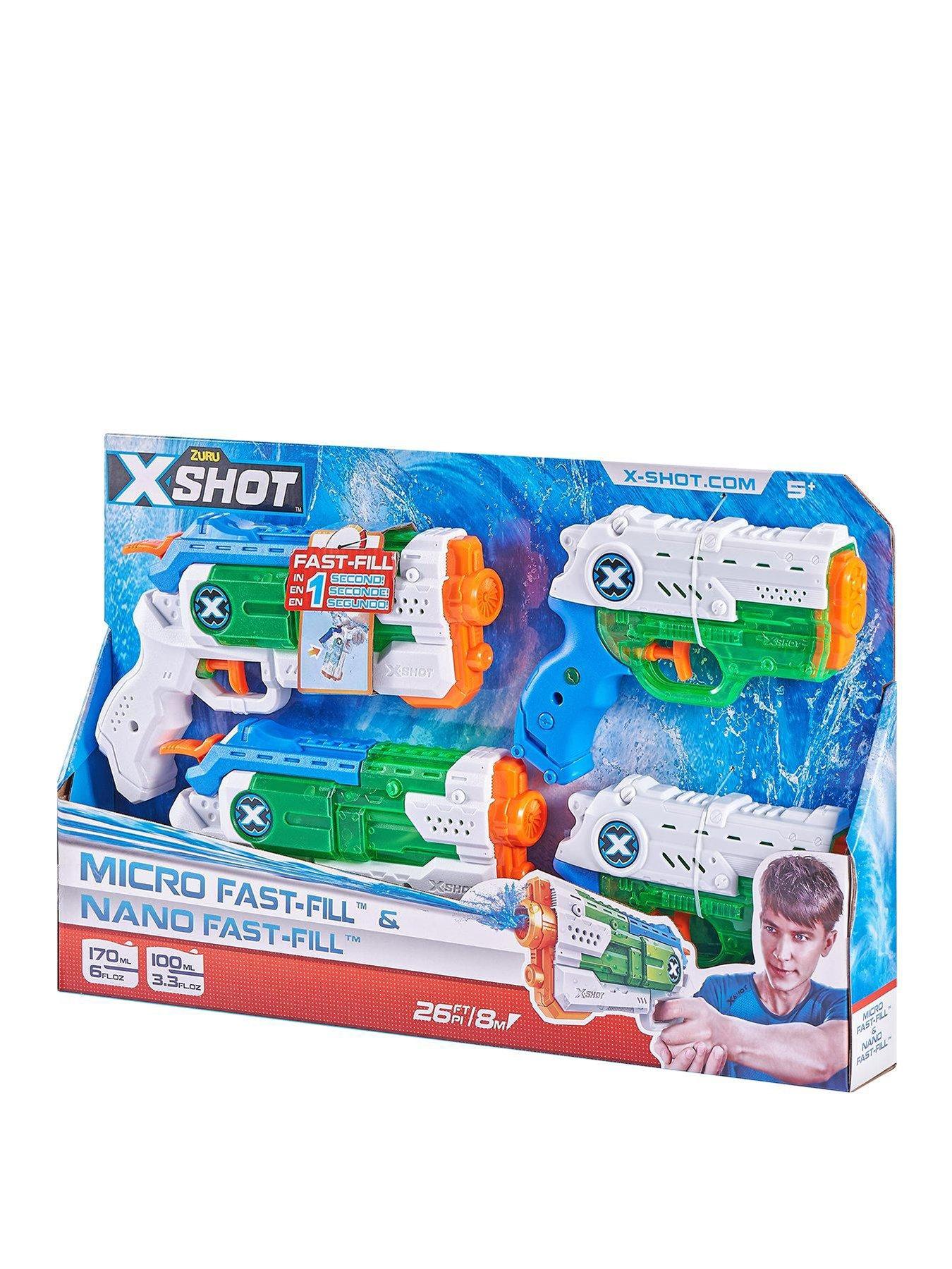 Image 2 of 7 of X-Shot Fast-Fill 2 x&nbsp;Micro and 2 x&nbsp;Nano Mega&nbsp;Pack