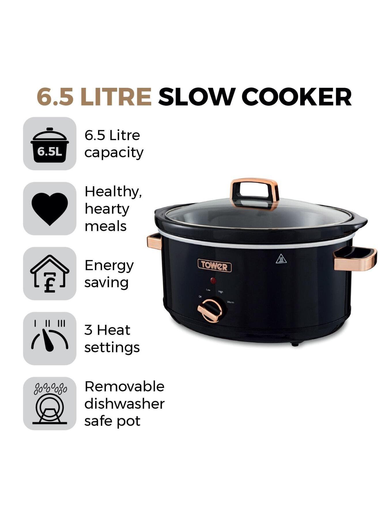 tower-t16019rg-65l-slow-cooker-with-3-heat-settings-black-and-rose-goldstillFront