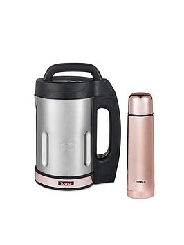 tower-16l-soup-maker-including-500ml-flask--nbsprose-gold