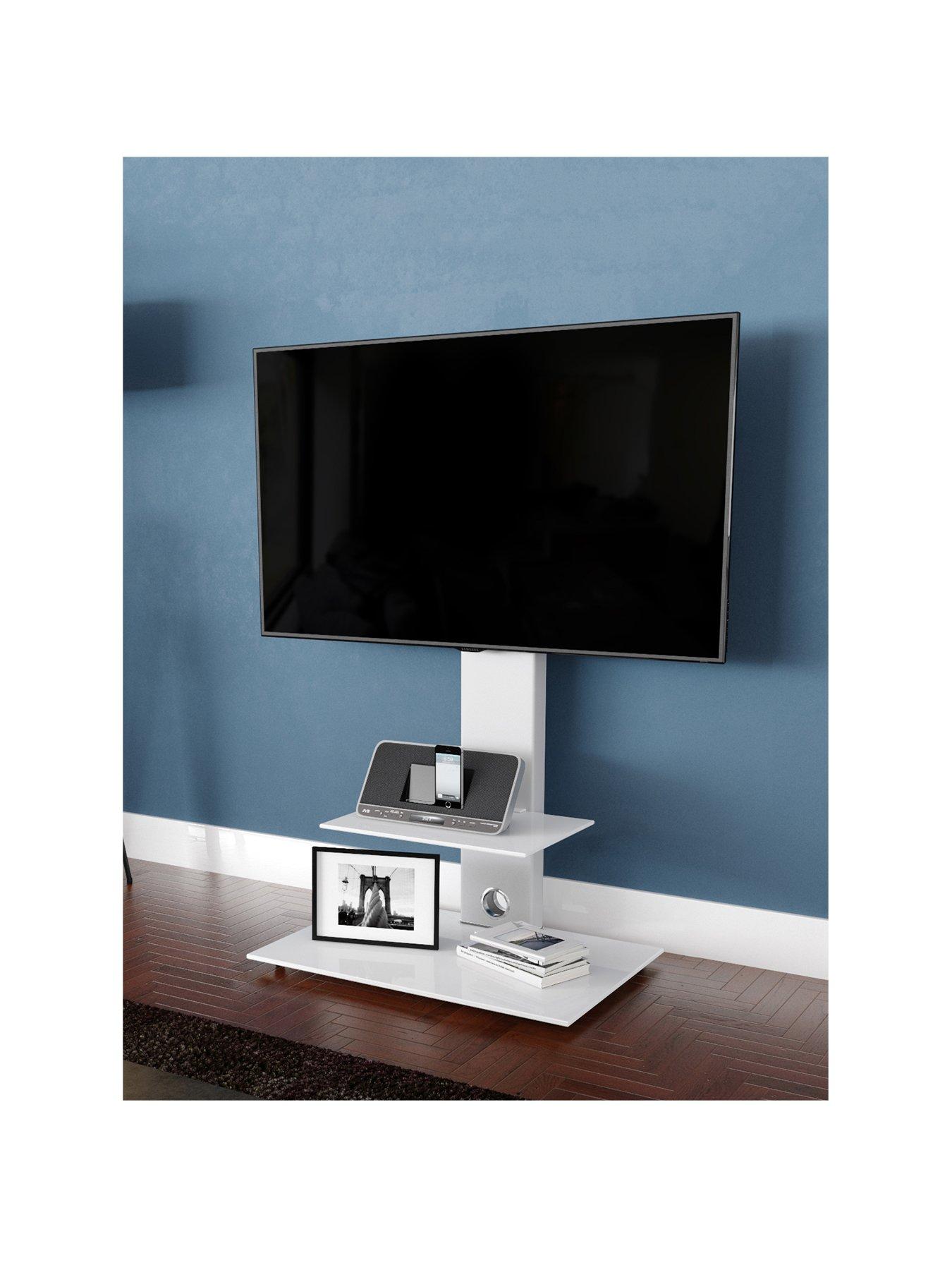 Avf white online tv stand