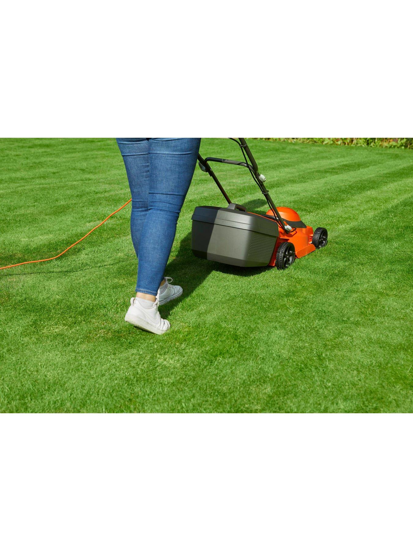 Flymo EasiMow 300R Corded Rotary Lawnmower & Mini Trim Corded Grass Trimmer  Kit