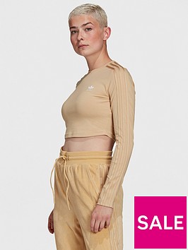 adidas-originals-relaxed-risque-cropped-long-sleeve-tee-beige