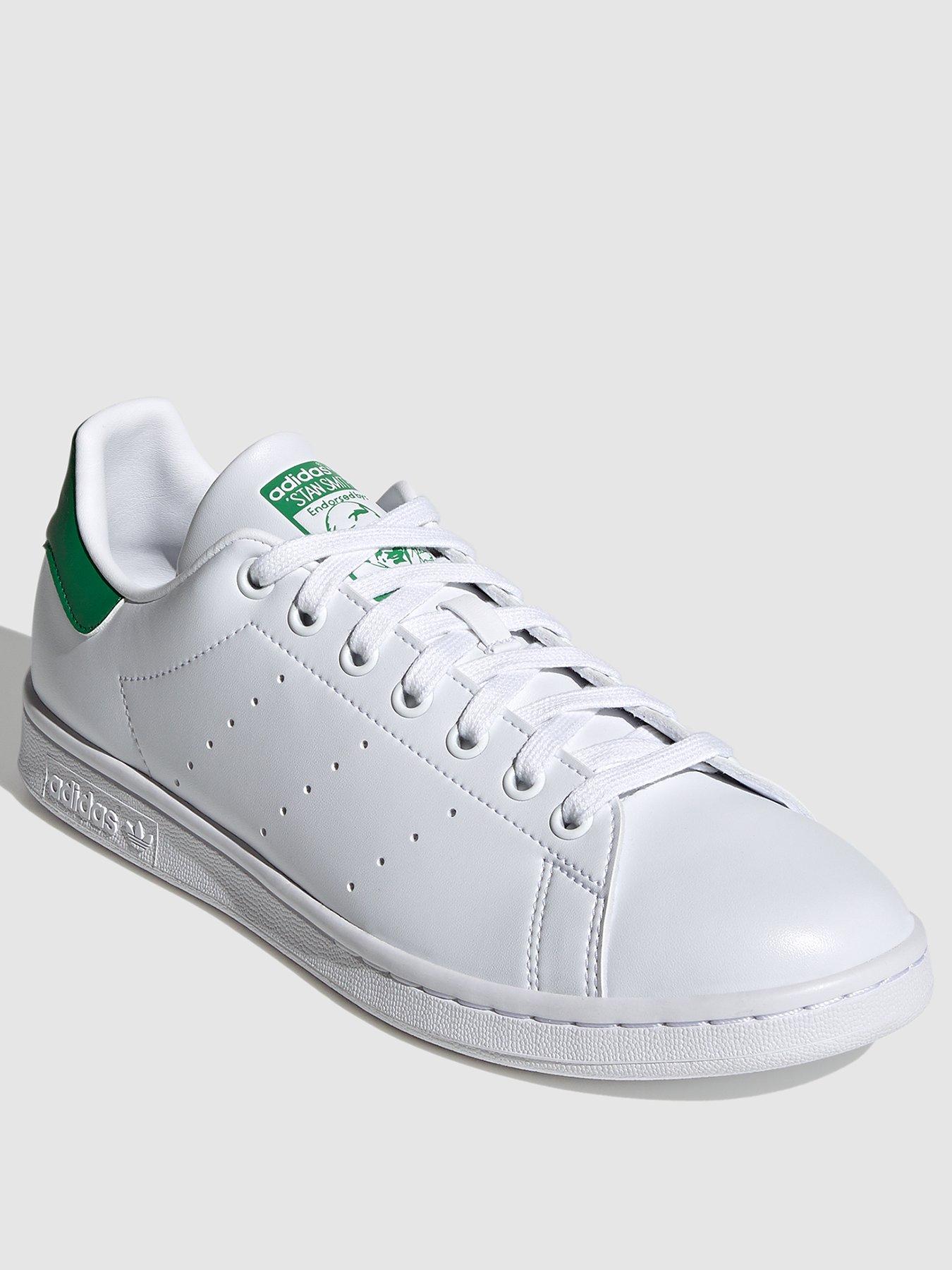 Stan smith adidas green and white new arrivals