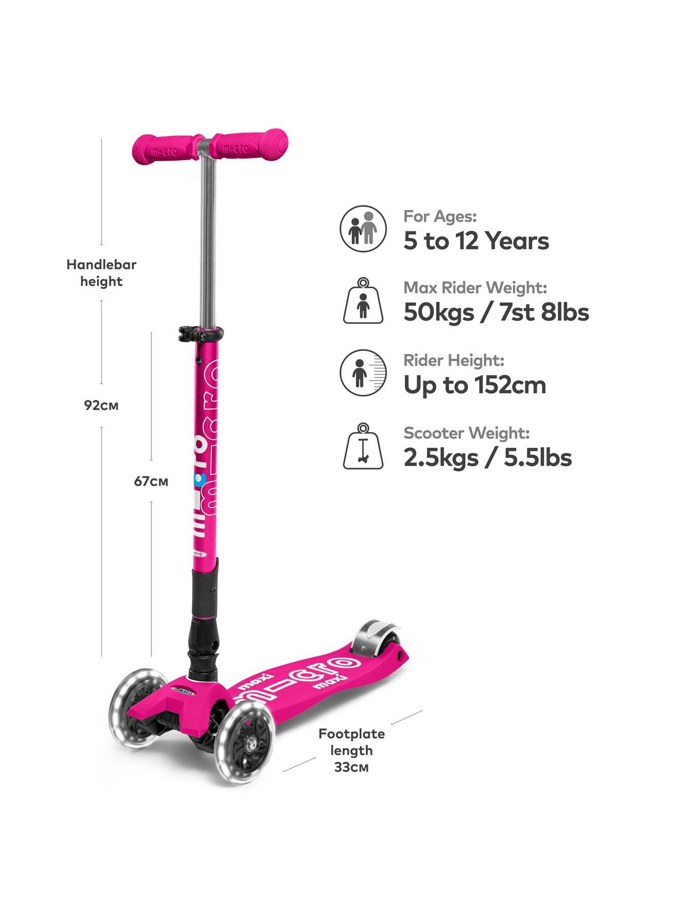 micro-scooter-maxi-micro-deluxe-foldablenbspscooter-with-led-wheelsnbsp-nbsppinkback