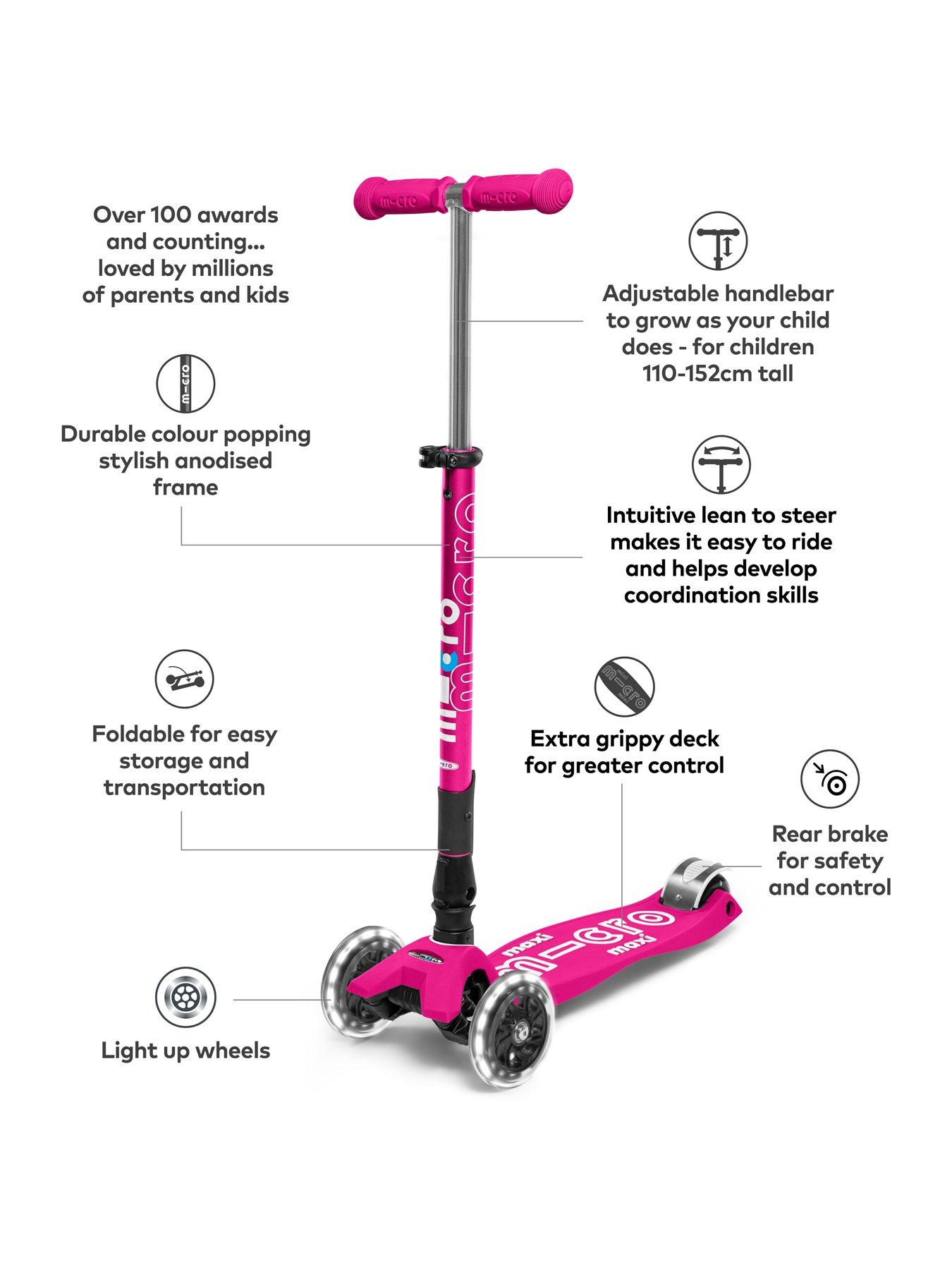 micro-scooter-maxi-micro-deluxe-foldablenbspscooter-with-led-wheelsnbsp-nbsppinkoutfit