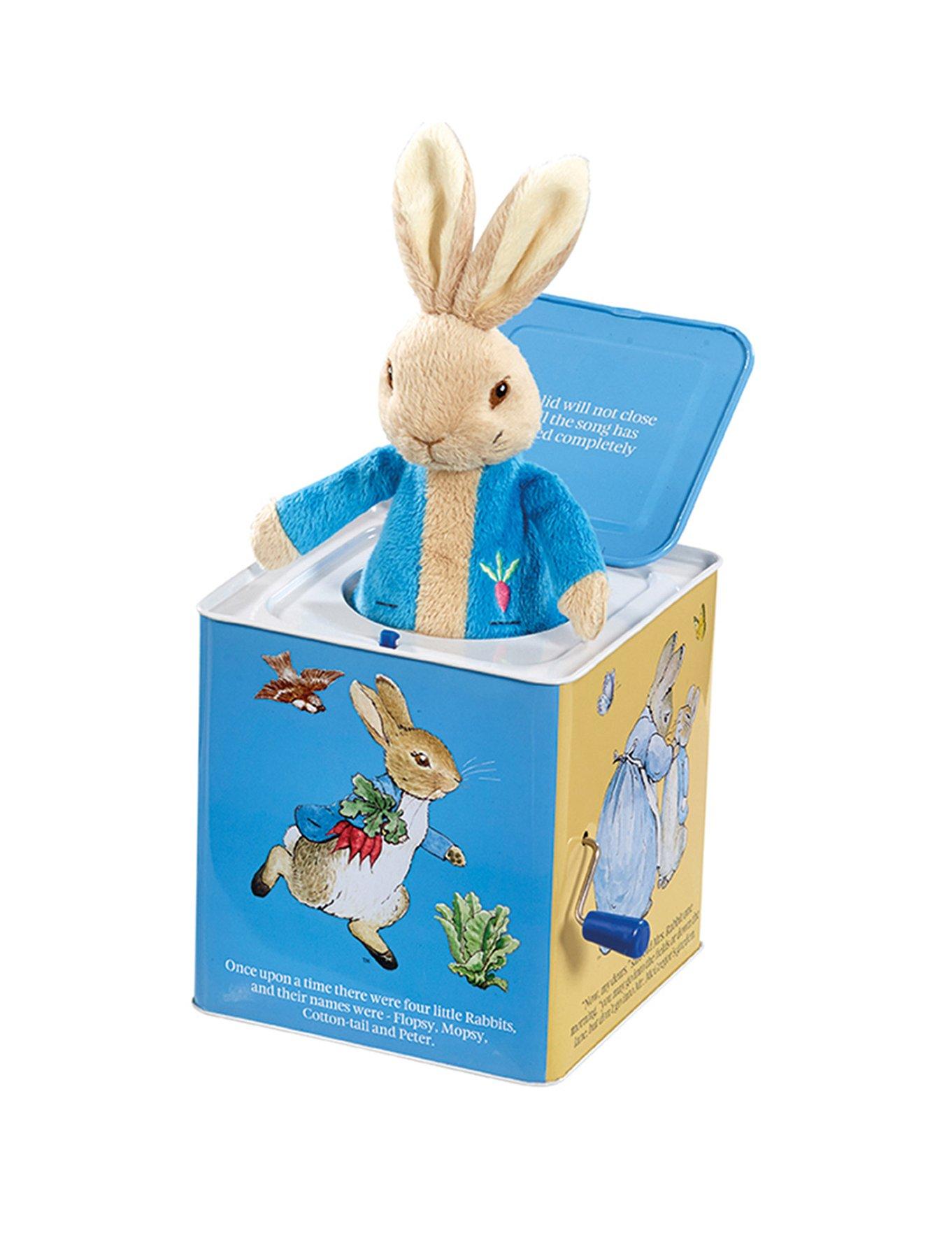 Musical peter cheap rabbit soft toy