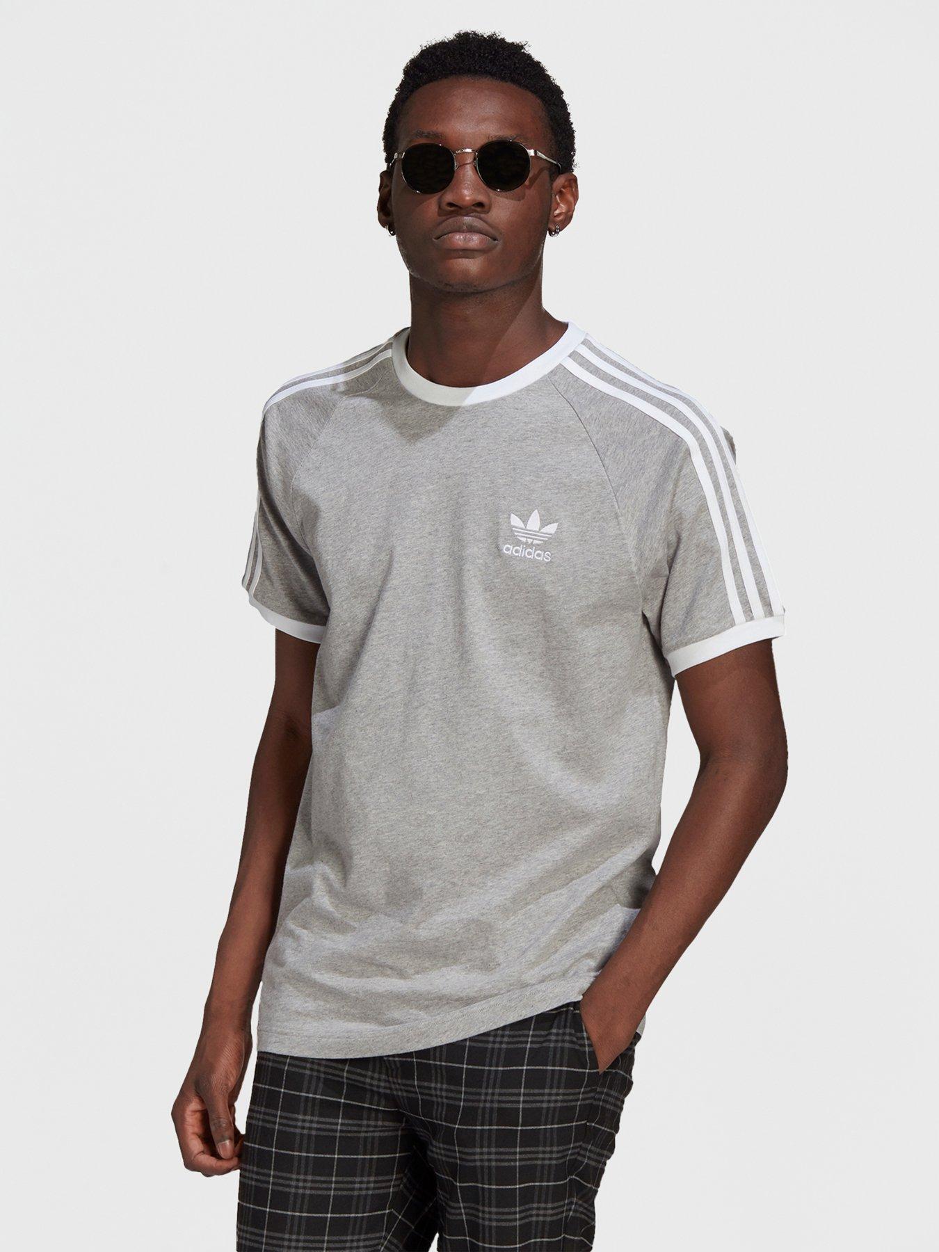 Adidas california tee on sale grey