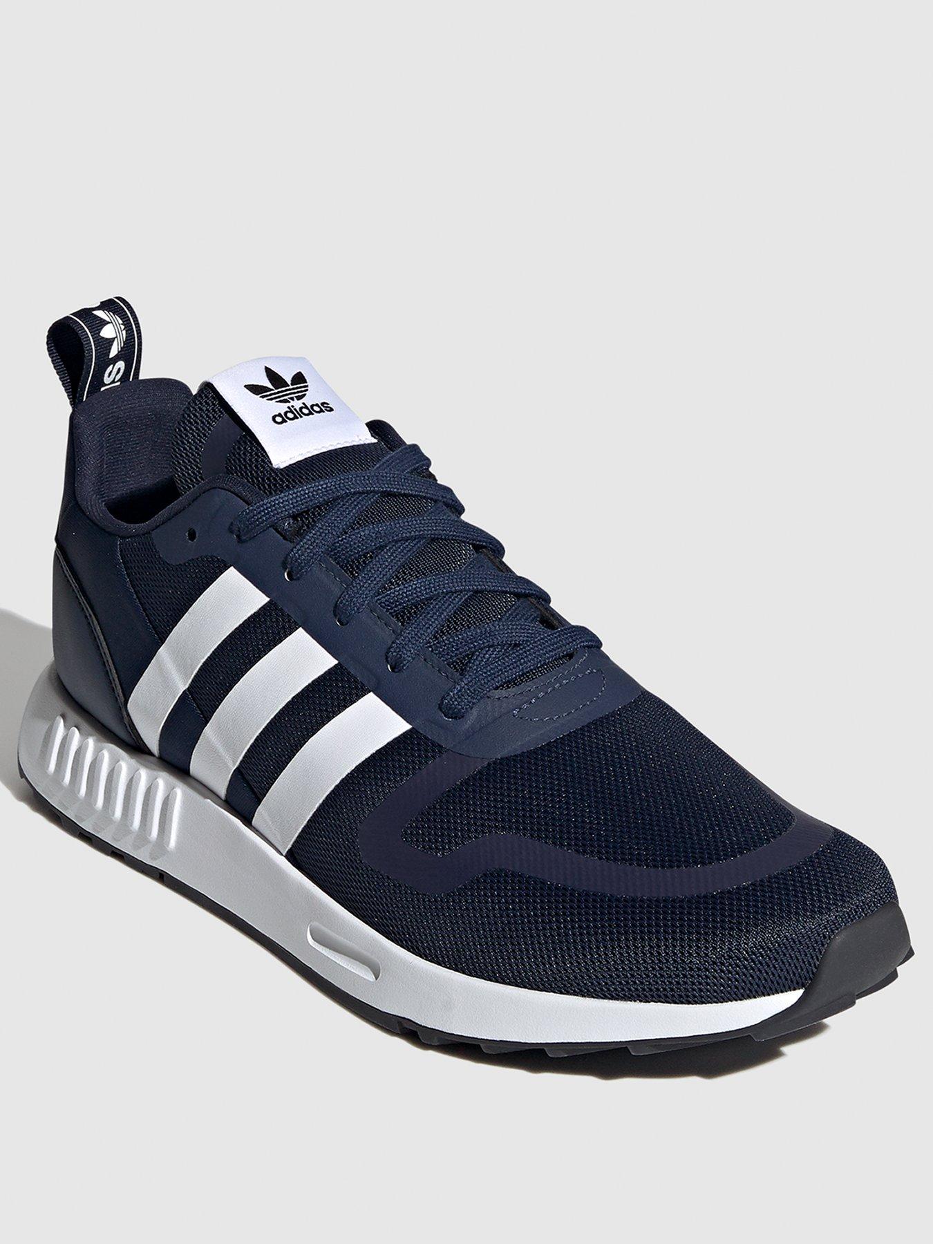 Adidas store navy trainers