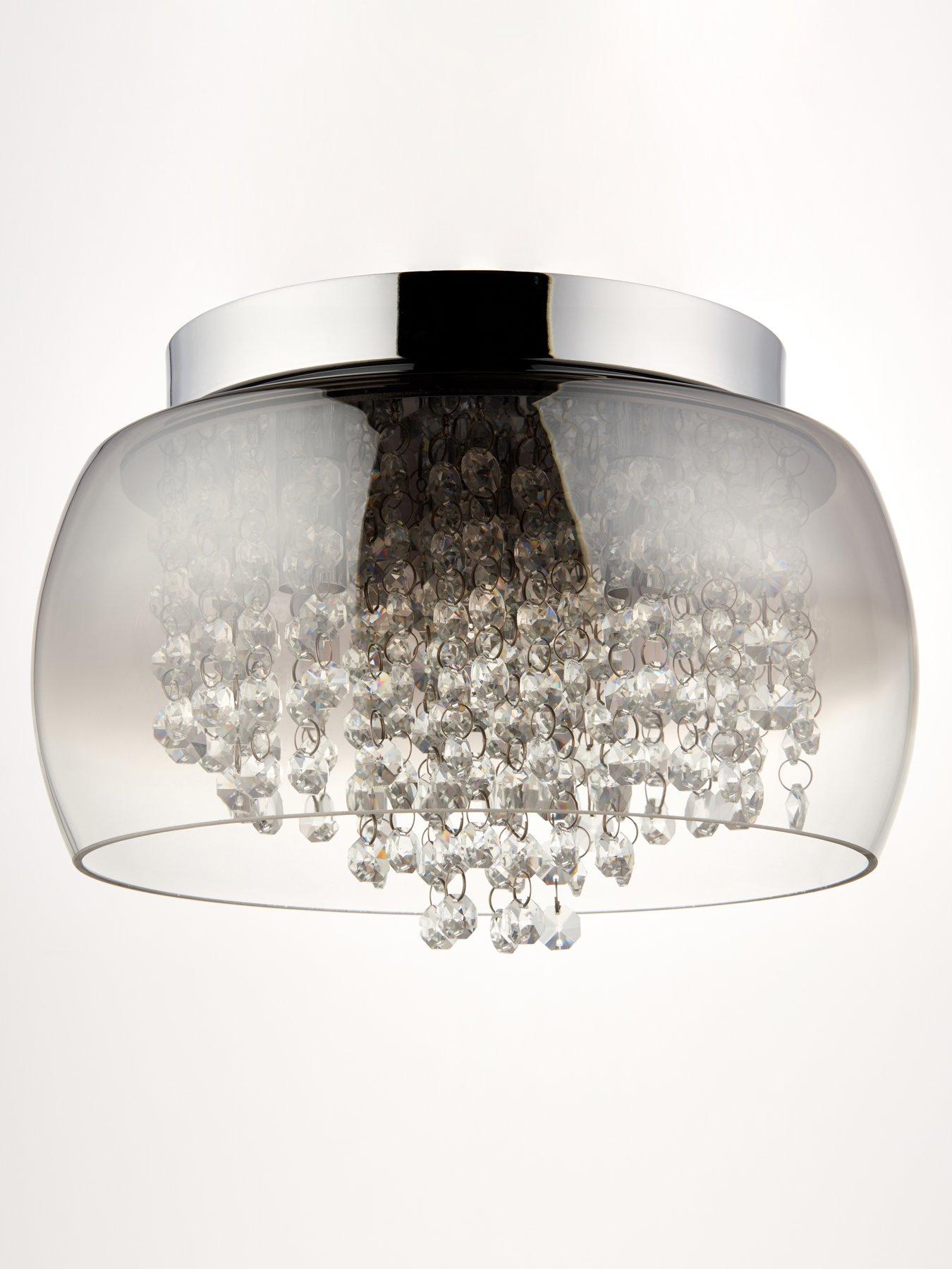 Image 2 of 3 of Very Home Alyssum Droplet Flush Ceiling Light
