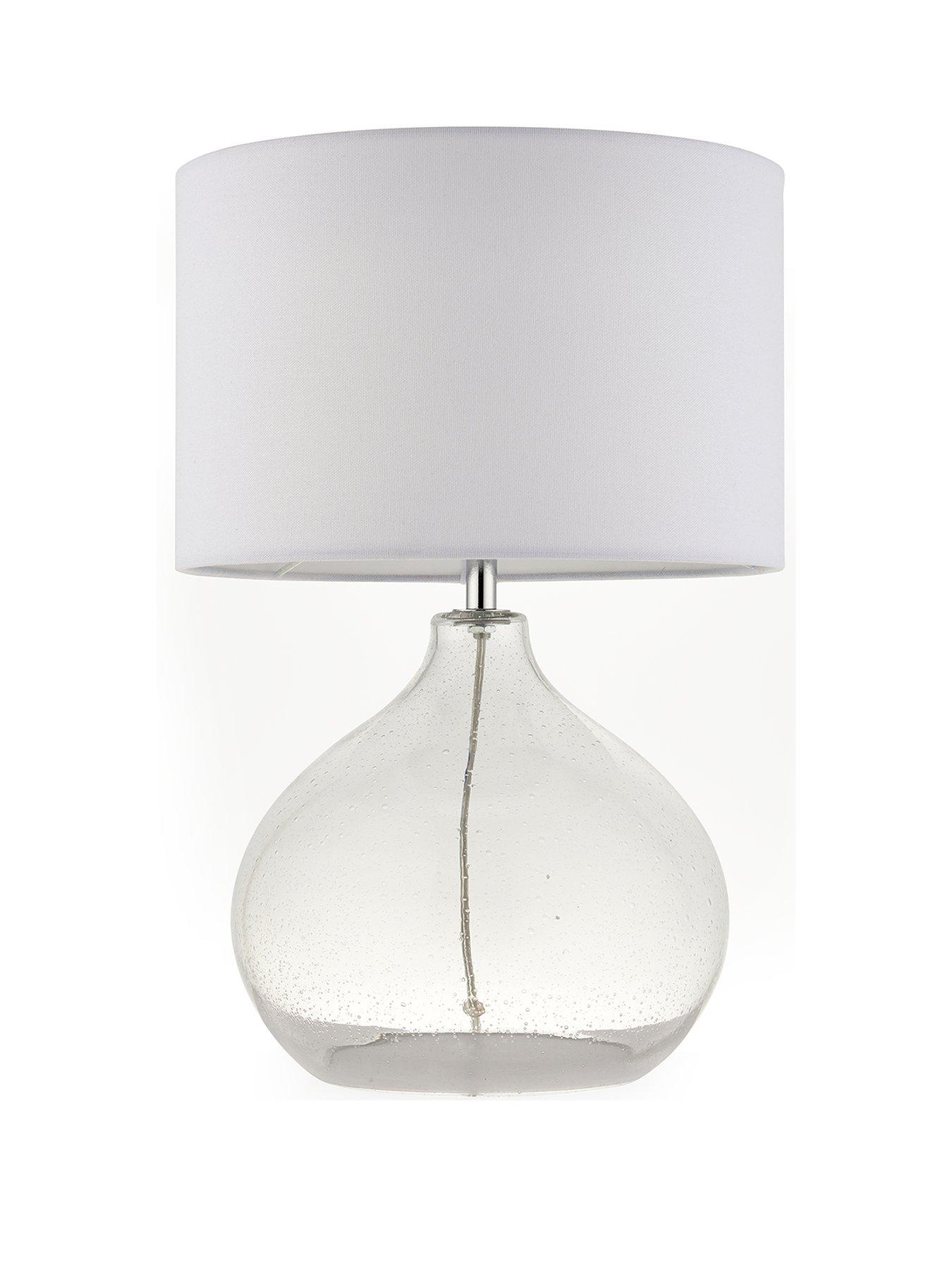 very-home-dew-glass-table-lamp-clearstillFront