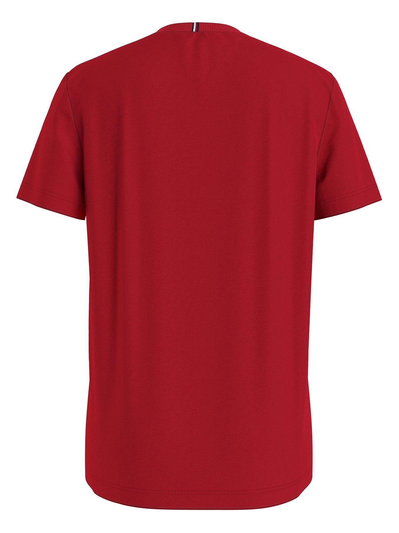 tommy-hilfiger-boys-essential-logo-t-shirt-redback