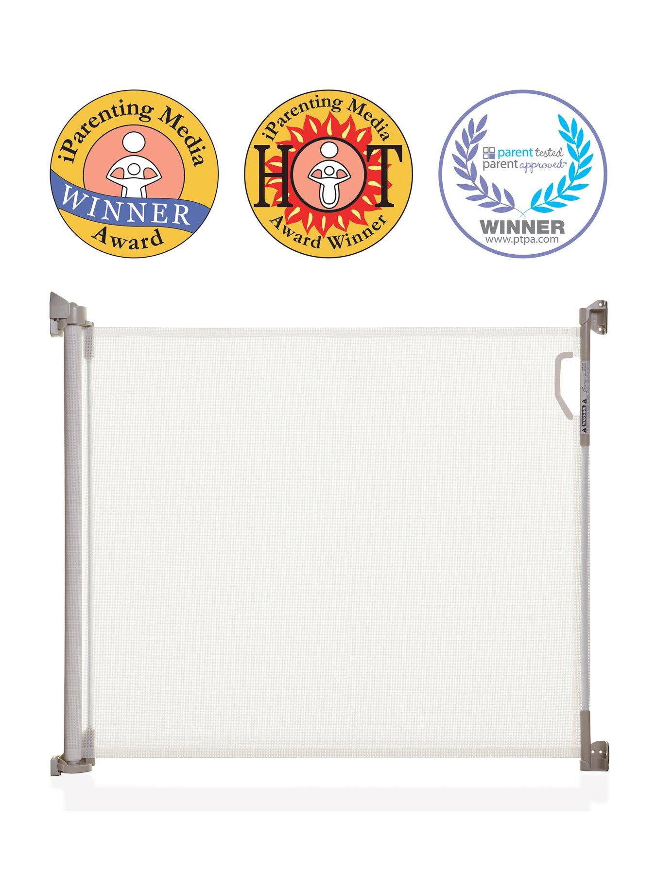 Image 5 of 6 of Dreambaby Retractable Relocatable Gate (Fits Gaps 0-140cm) - White/Mesh
