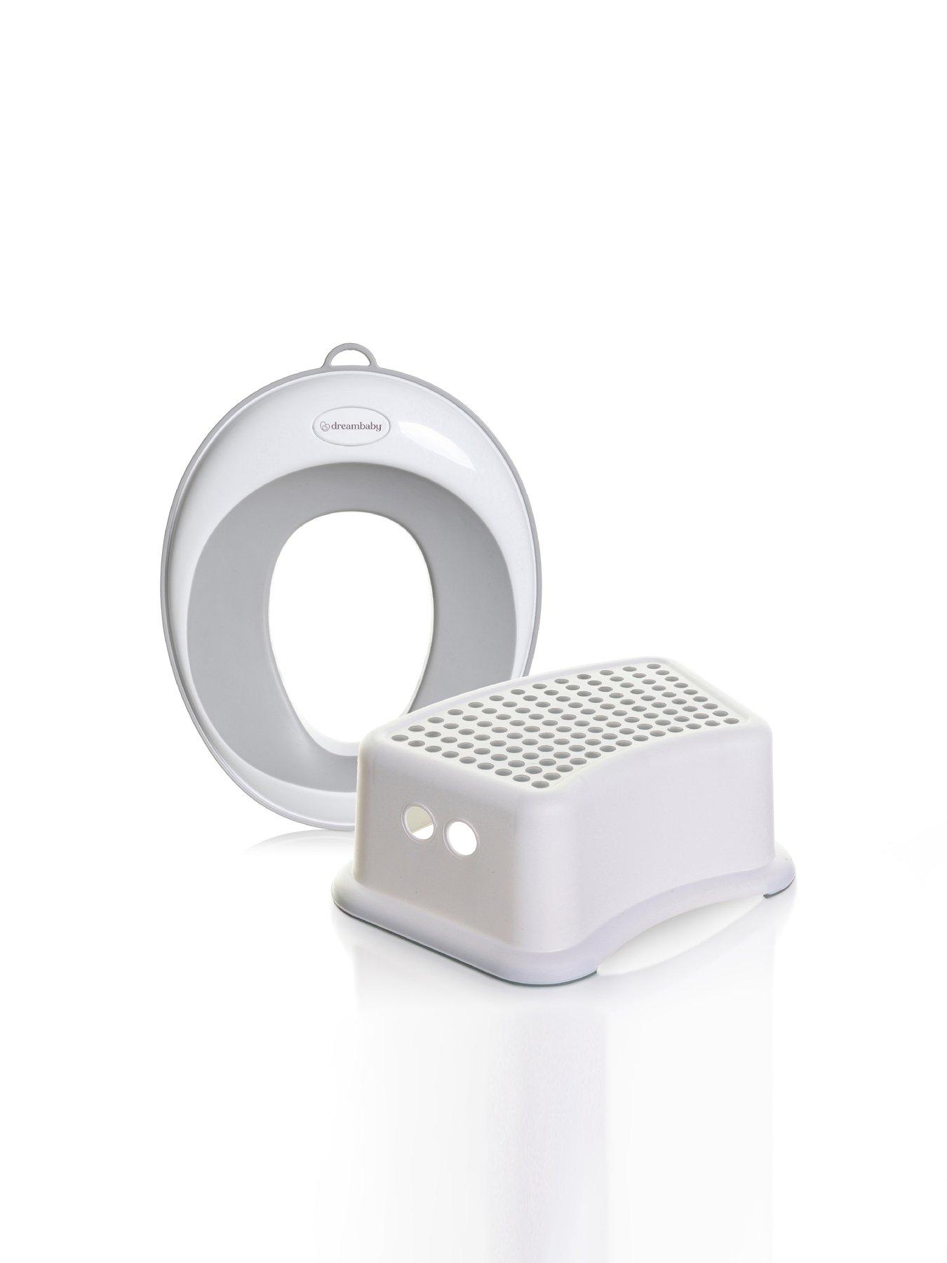 Image 1 of 6 of Dreambaby Ezy-Toilet Potty Topper &amp; Step Stool Bundle