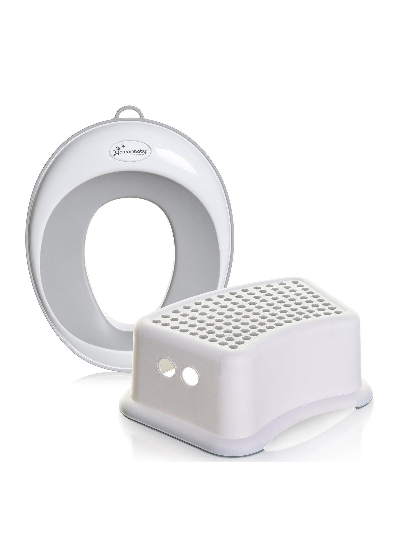 Image 1 of 3 of Dreambaby Ezy-Toilet Potty Topper &amp; Step Stool Bundle