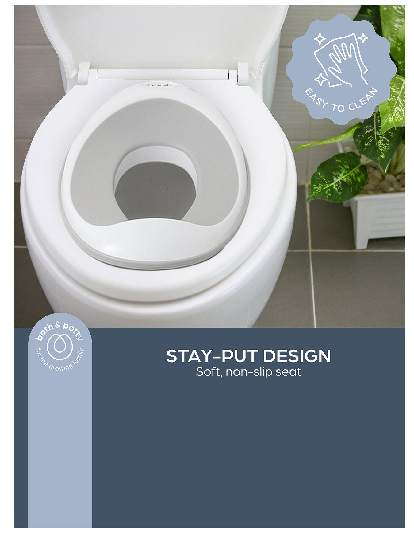 Image 2 of 6 of Dreambaby Ezy-Toilet Potty Topper &amp; Step Stool Bundle