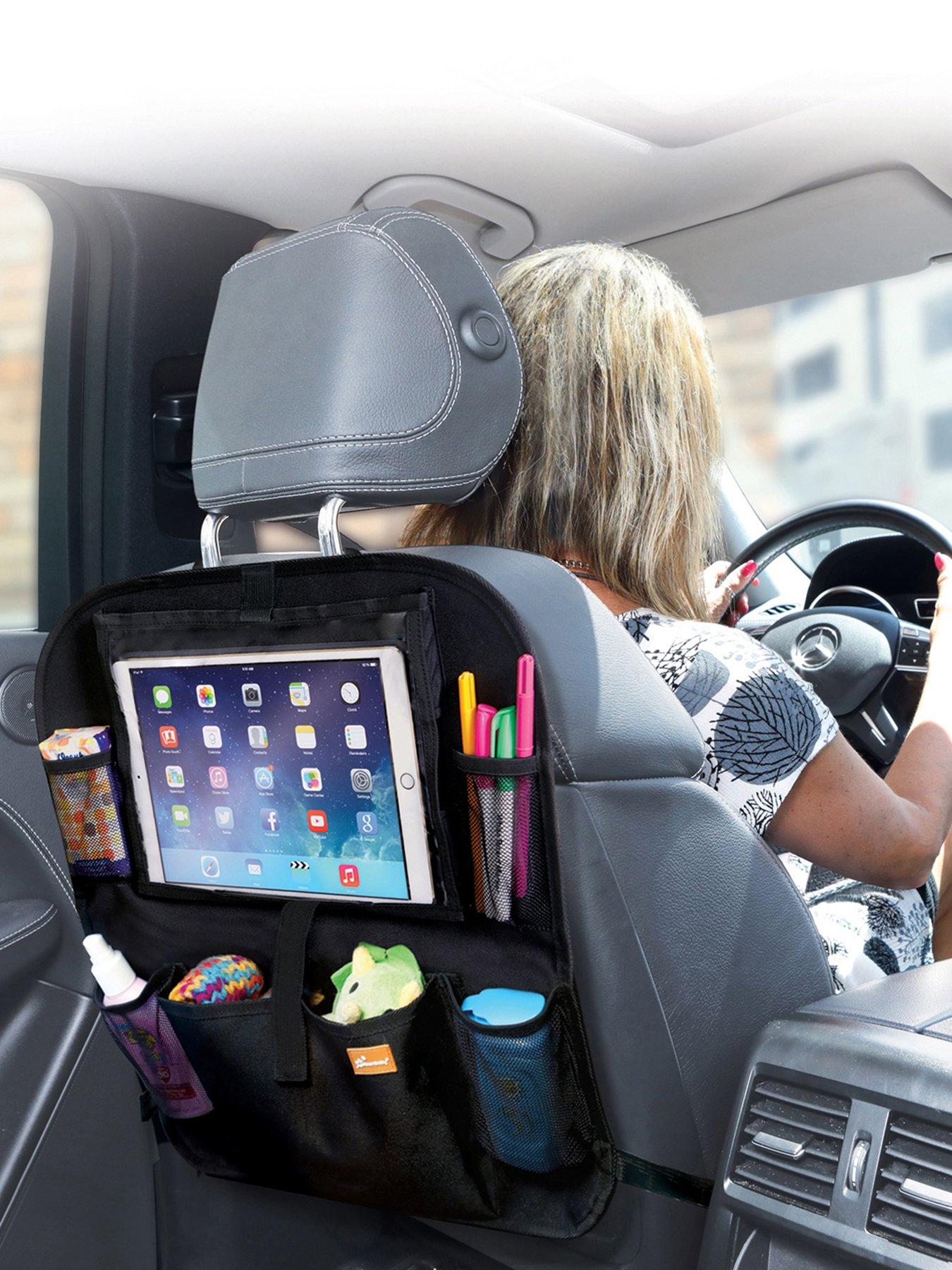 Image 2 of 3 of Dreambaby Backseat Organiser with Built-in iPad Holder - Black