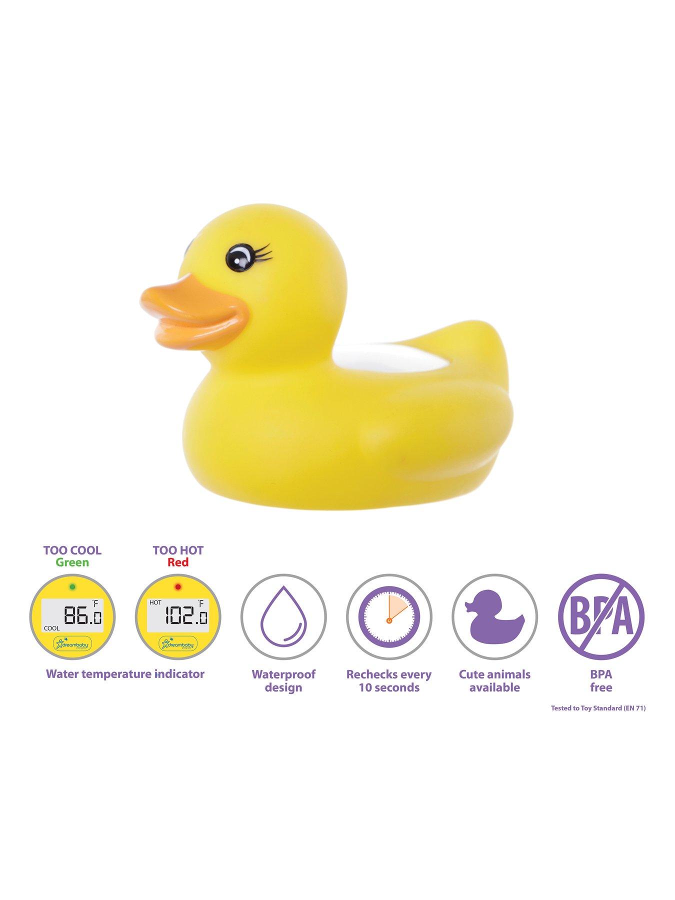 Image 7 of 8 of Dreambaby Duck Digital Screen Room &amp; Bath Thermometer