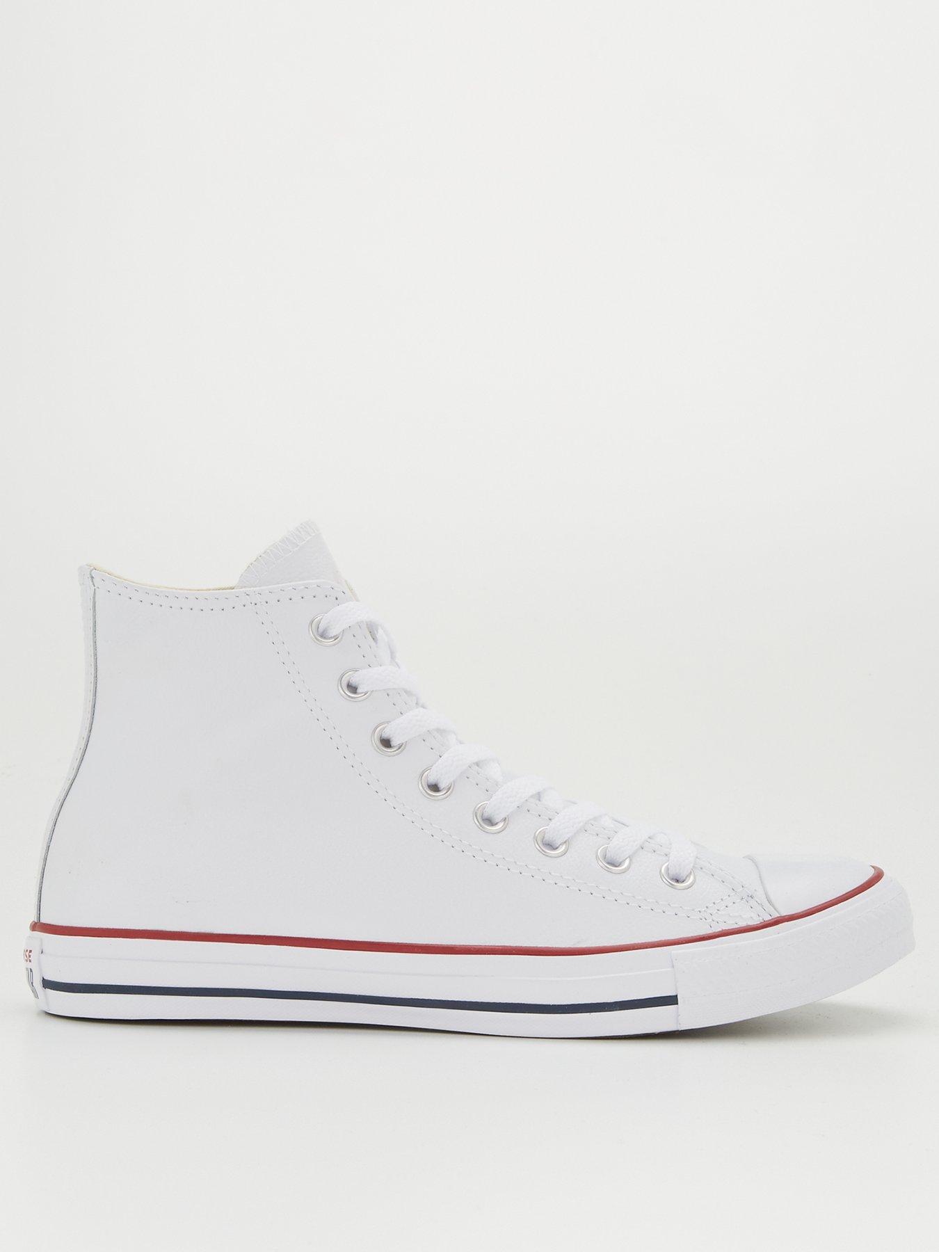 Mens white high outlet top converse