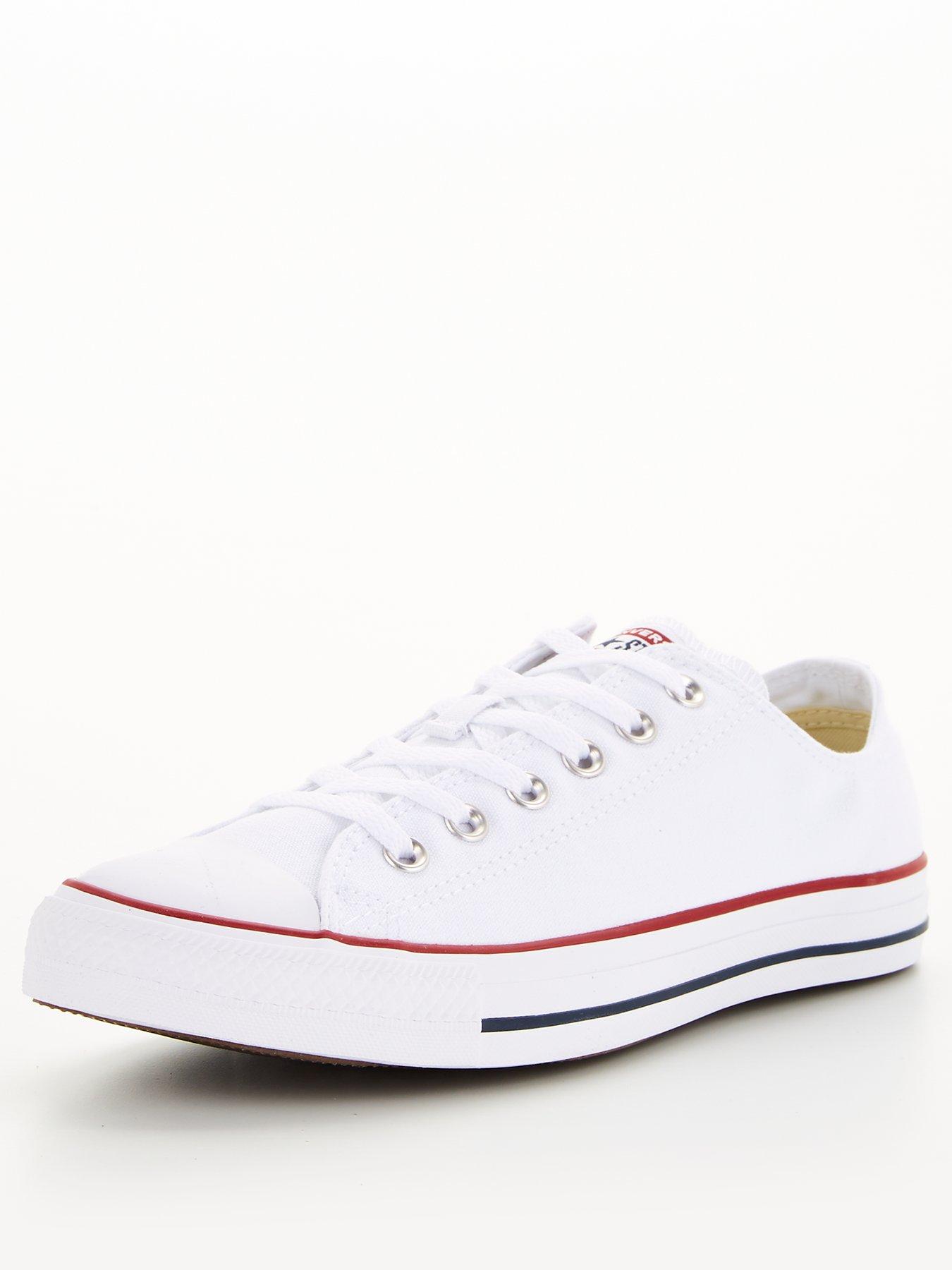 Image 1 of 6 of Converse Unisex Wide Ox Trainers - White