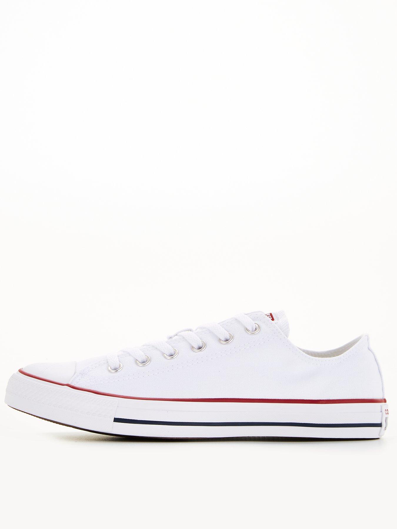 Image 3 of 6 of Converse Unisex Wide Ox Trainers - White