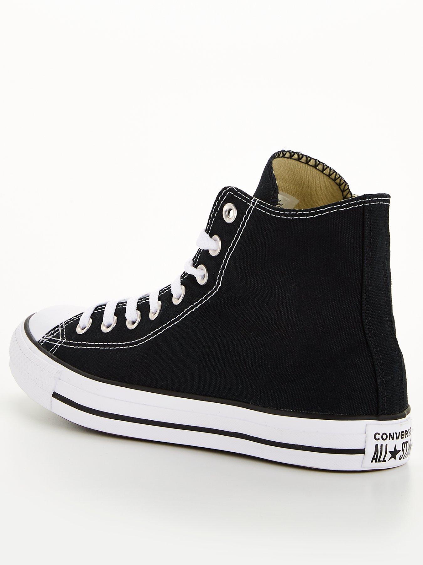 Image 2 of 6 of Converse Unisex Wide Hi Top Trainers - Black
